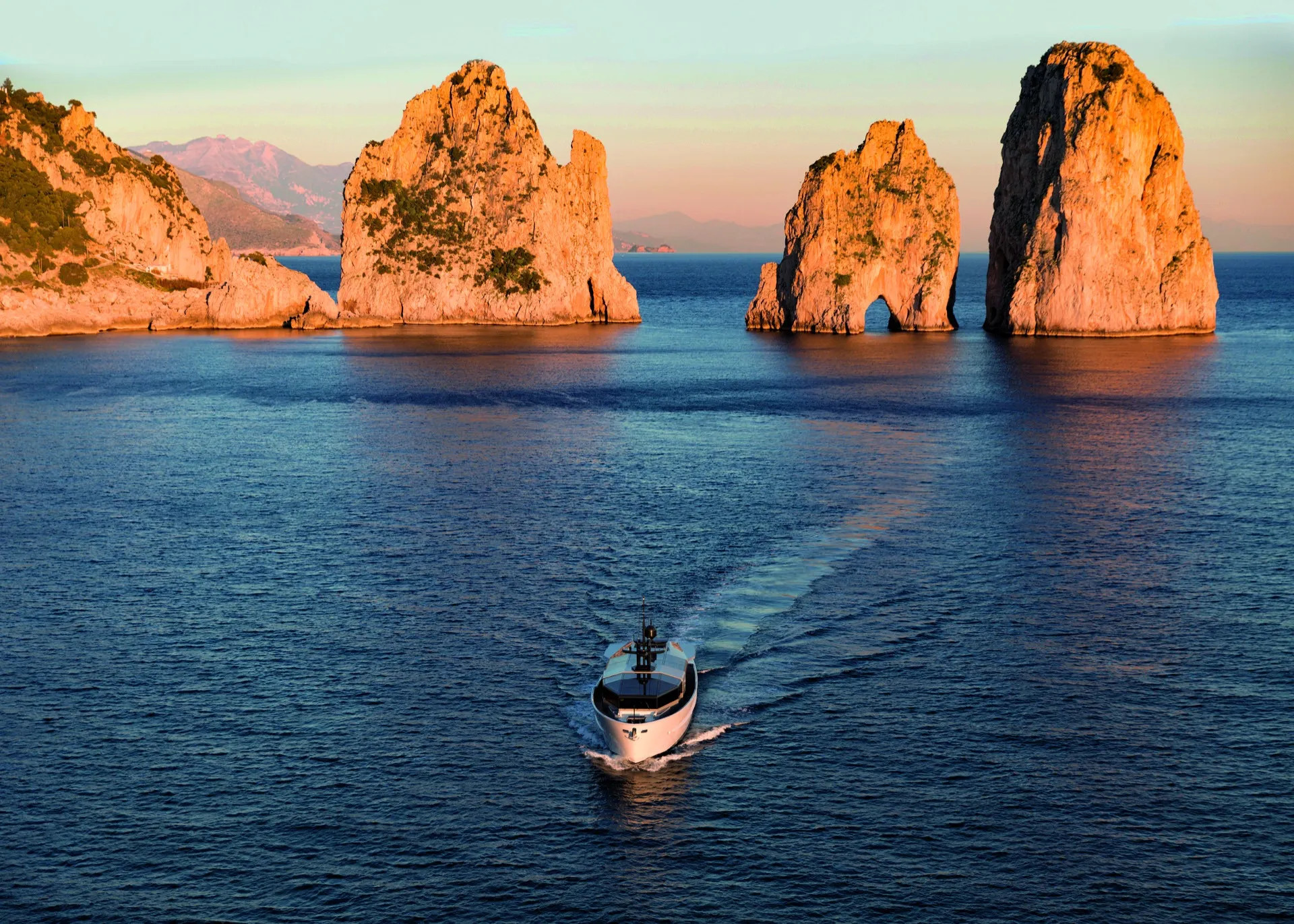 Dhamma II 26m Arcadia motor yacht charter Ibiza photo 05