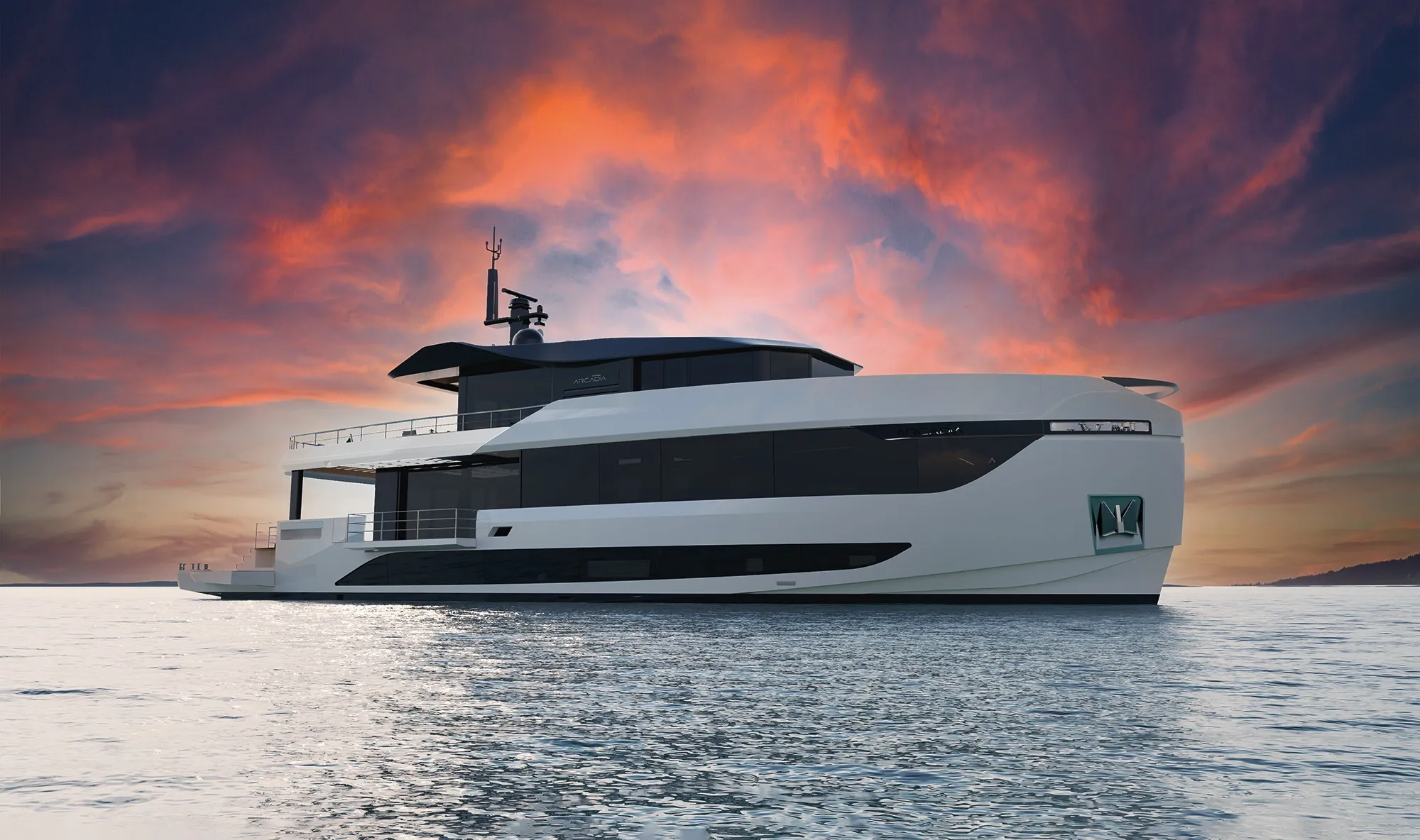 Dhamma II 26m Arcadia motor yacht charter Ibiza photo 06