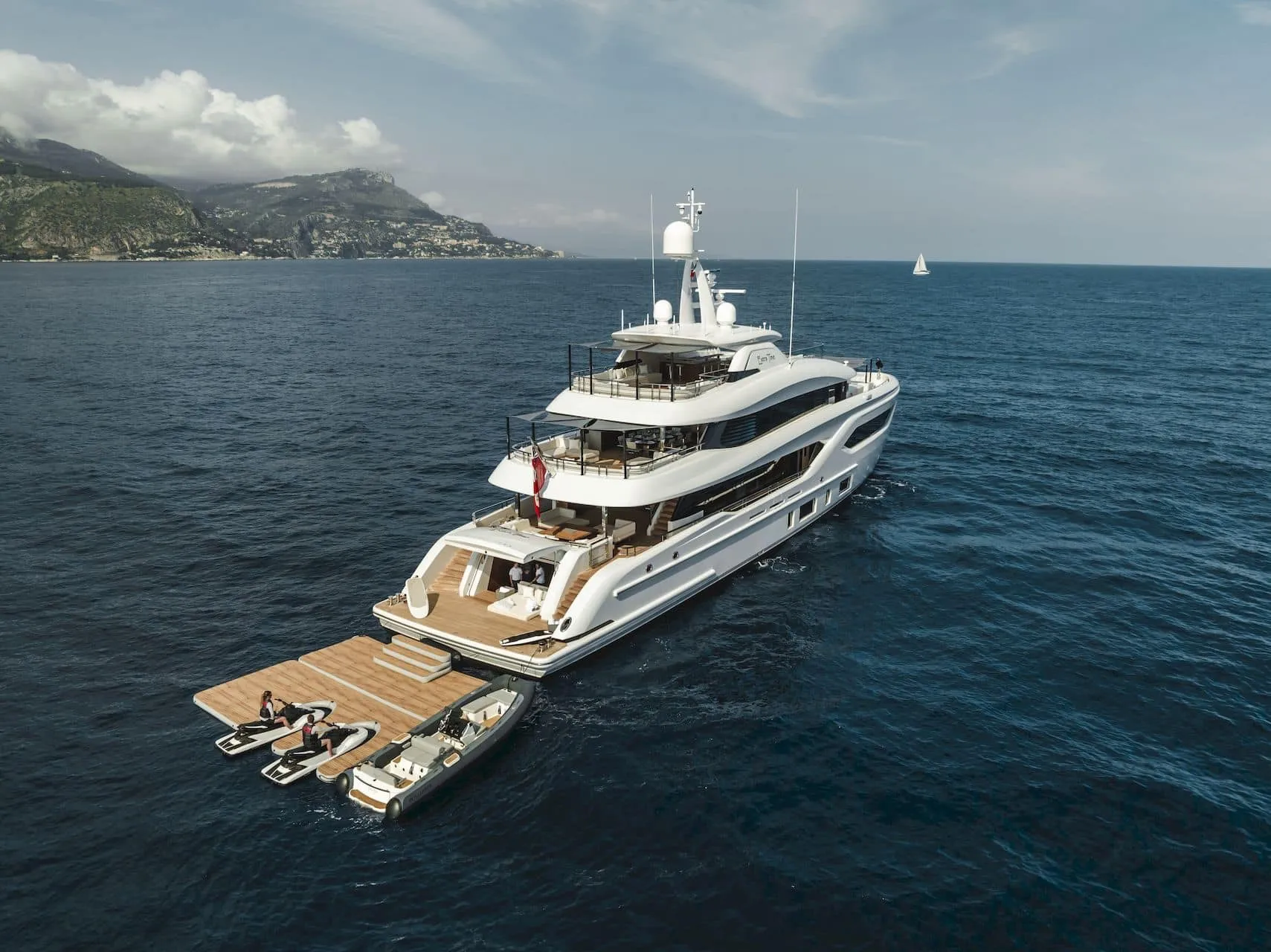 Extra Time 44.27m Conrad Shipyard motor yacht charter French Riviera photo 03