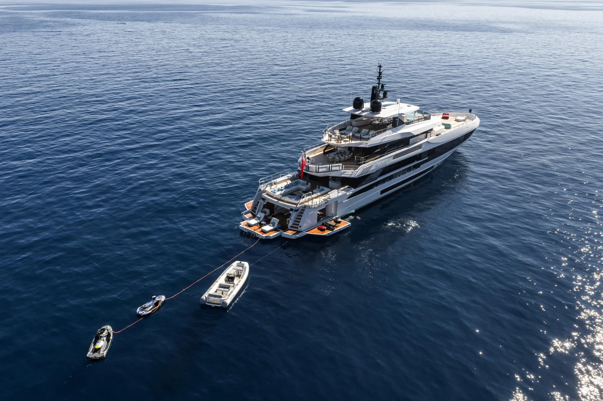 Felicità 50m Mangusta motor yacht charter French Riviera photo 05