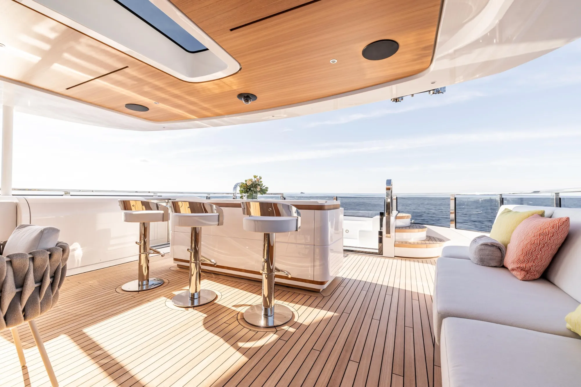 Felicità 50m Mangusta motor yacht charter French Riviera photo 19