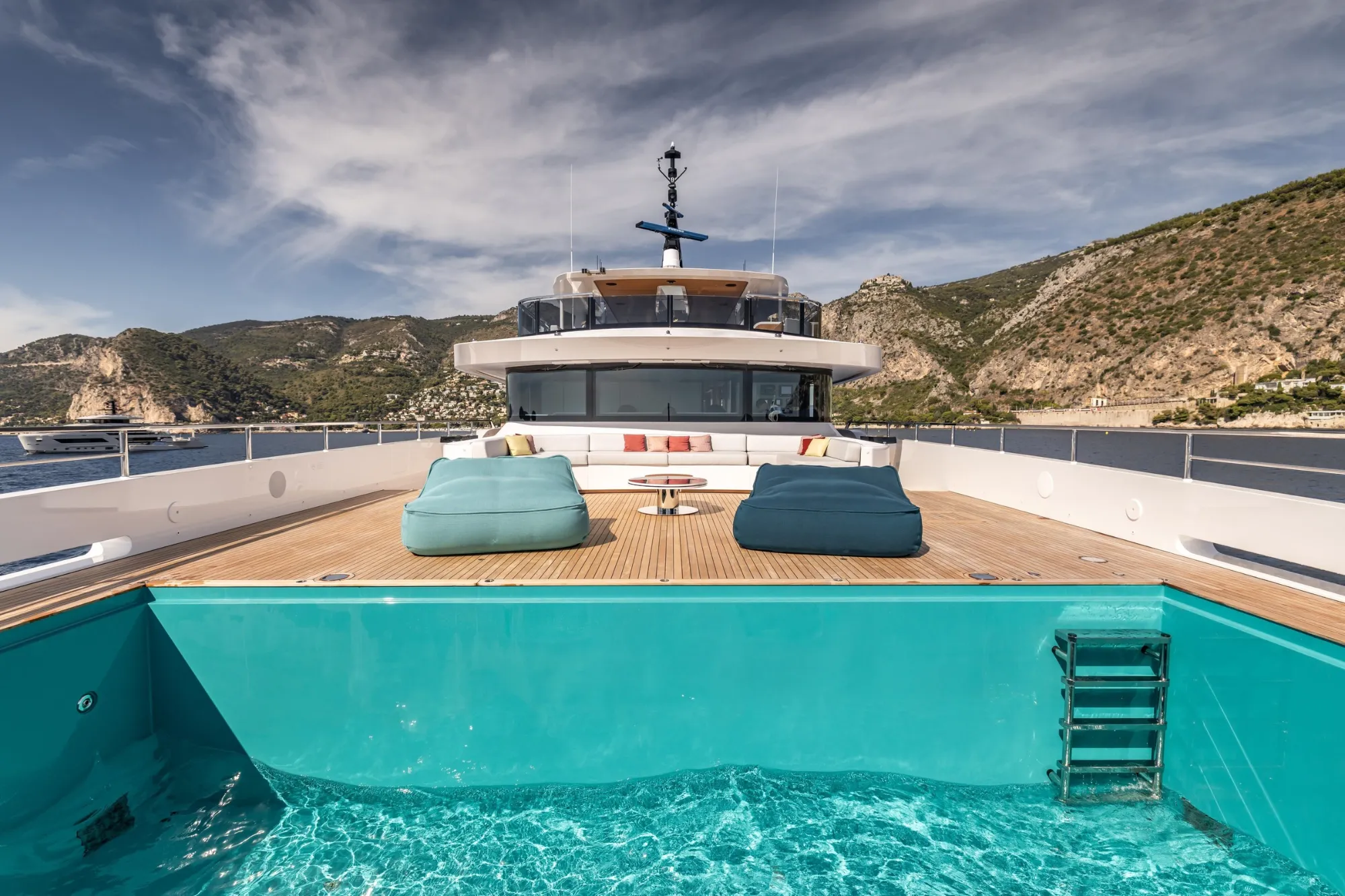 Felicità 50m Mangusta motor yacht charter French Riviera photo 23