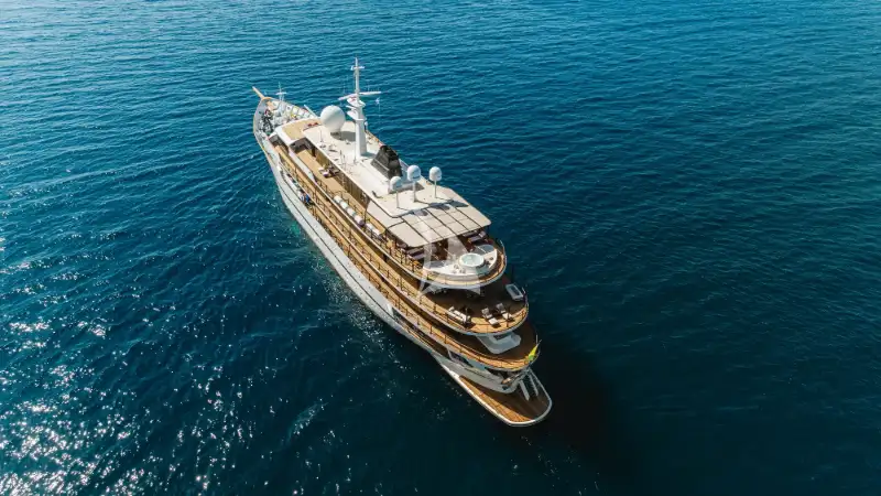 Grand Ocean 85m Blohm + Voss motor yacht charter Mediterranean photo 01