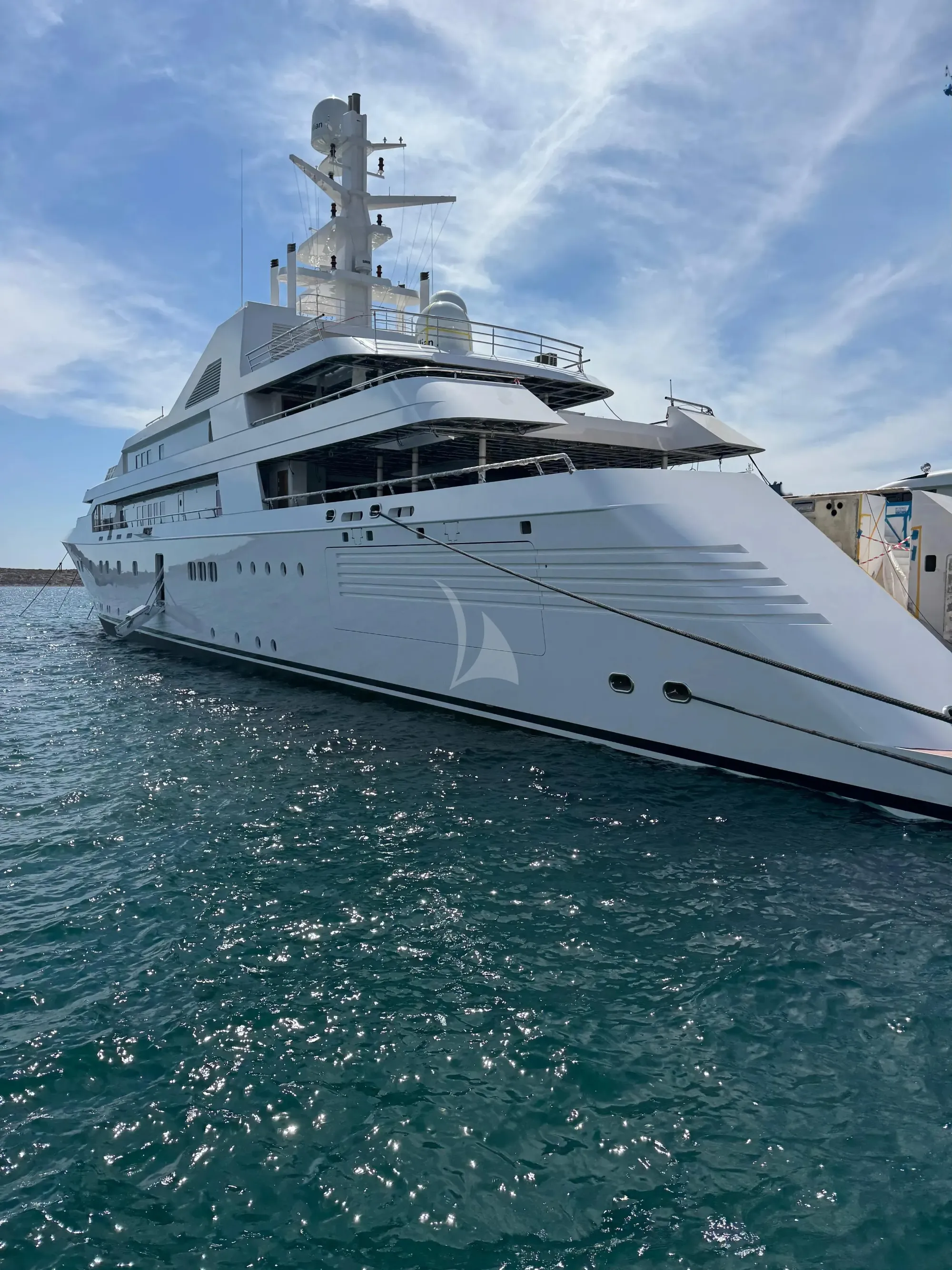 Grand Ocean 85m Blohm + Voss motor yacht charter Mediterranean photo 02