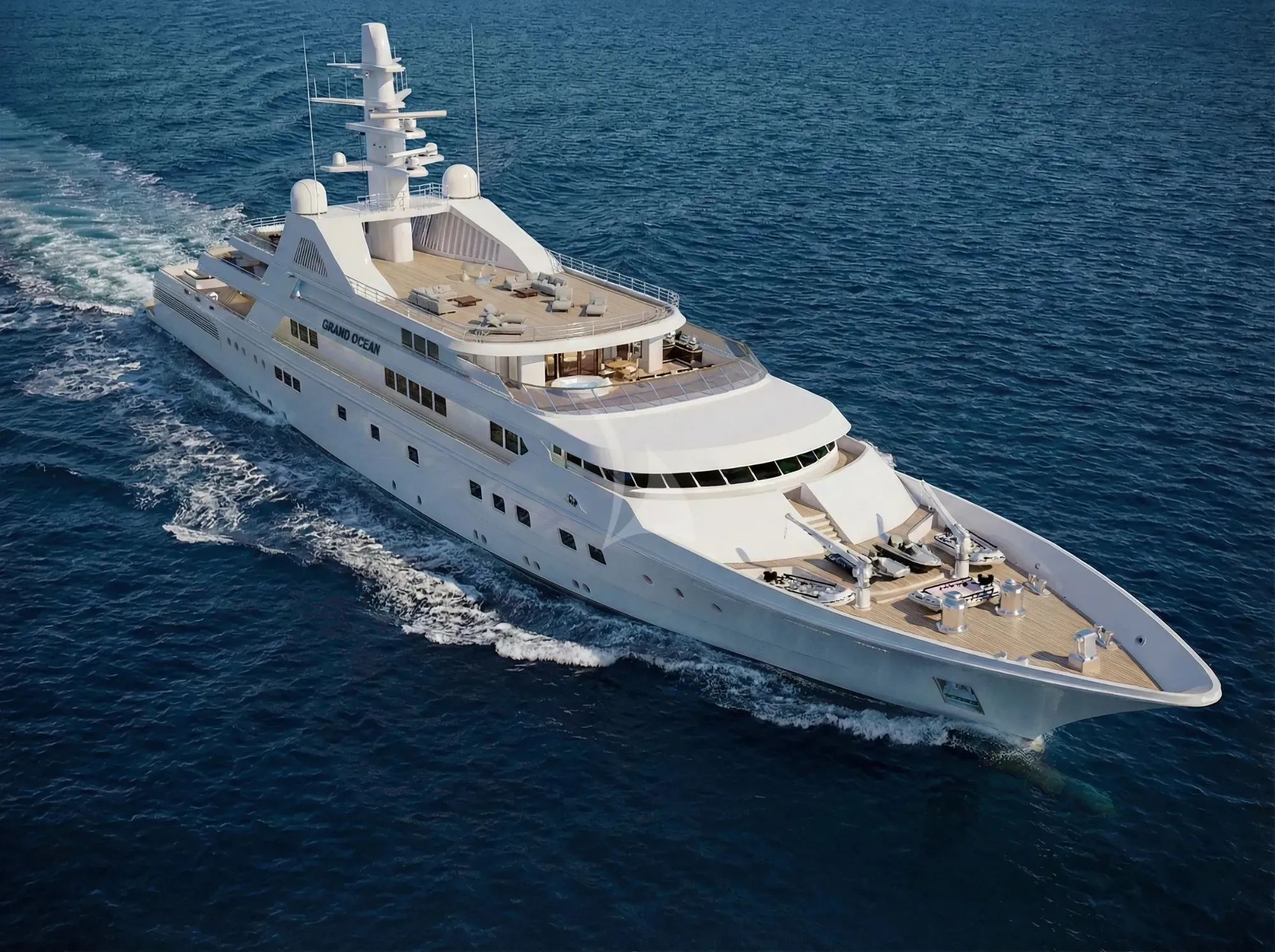 Grand Ocean 85m Blohm + Voss motor yacht charter Mediterranean photo 03