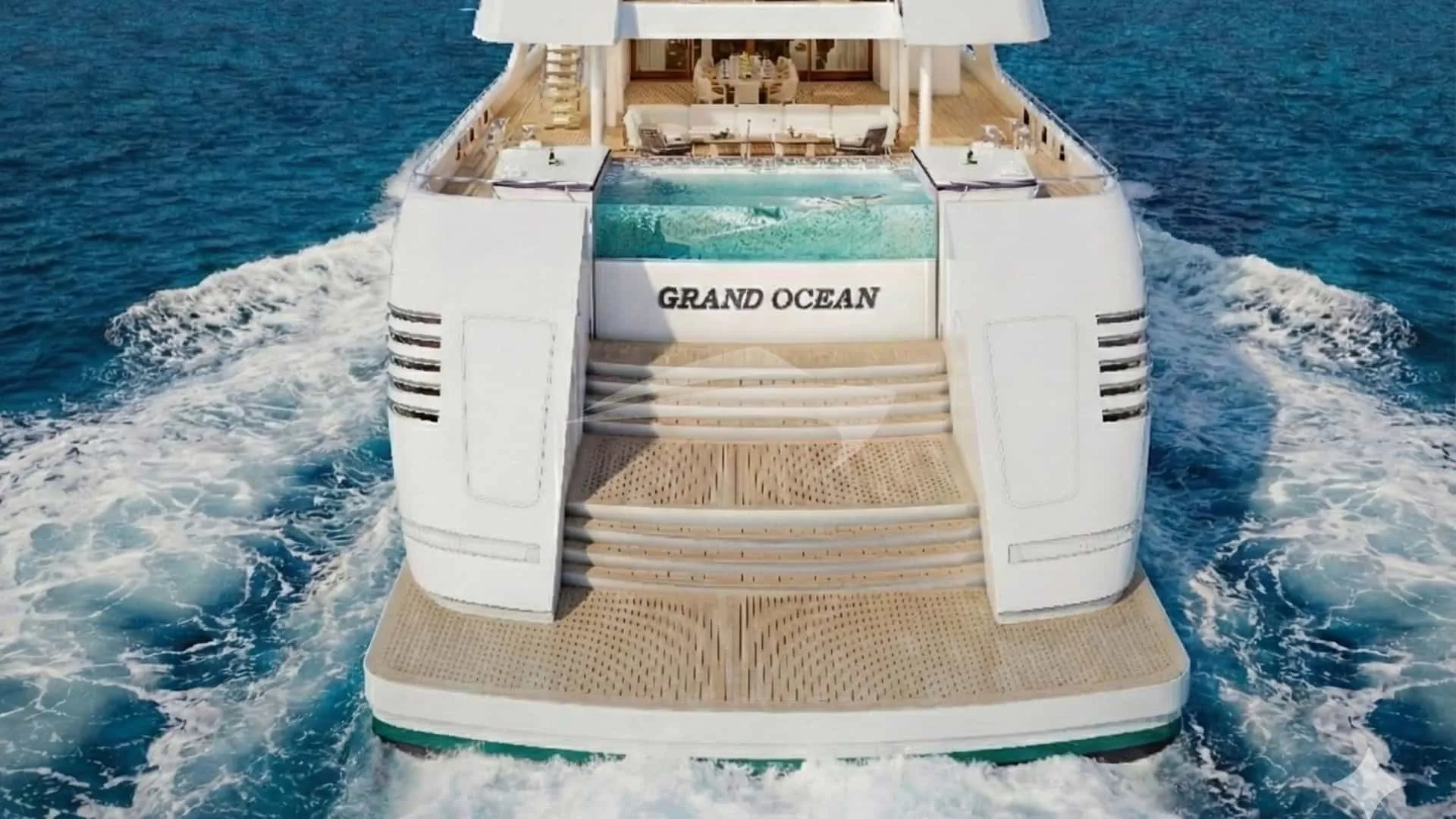 Grand Ocean 85m Blohm + Voss motor yacht charter Mediterranean photo 08