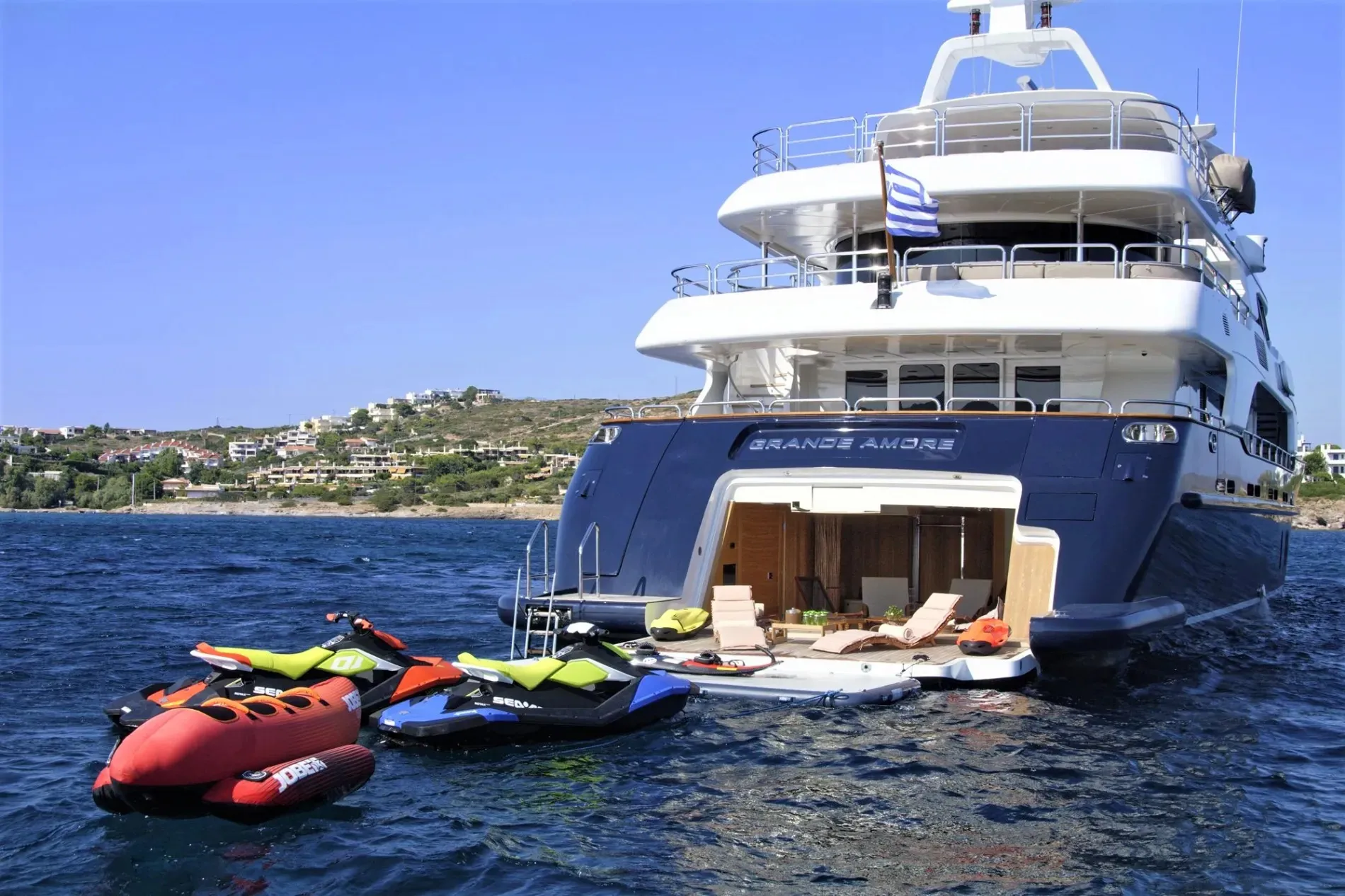 Grande Amore 44.2m Benetti motor yacht charter Greece photo 09