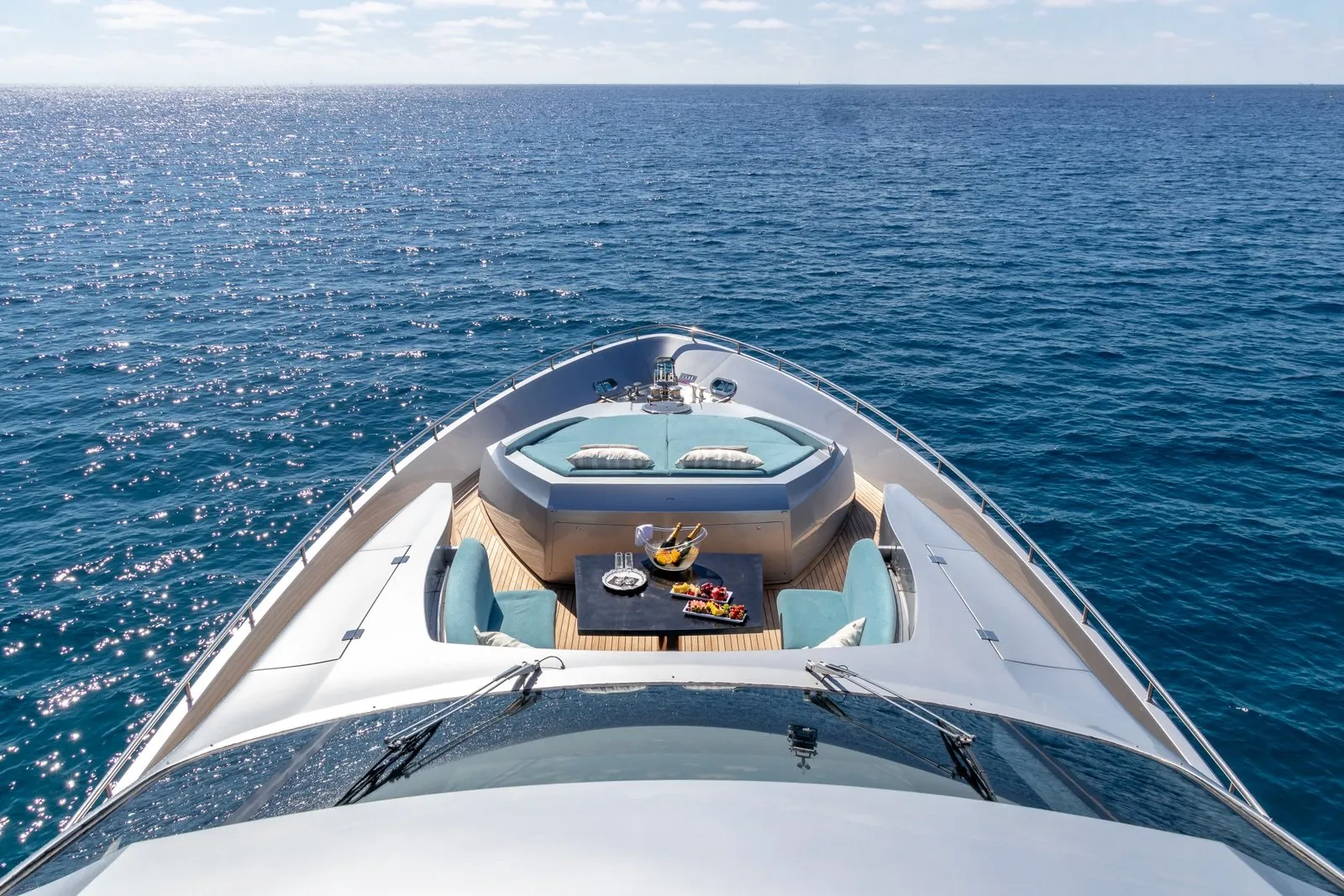 Inspiration 27.42m Pershing motor yacht charter Ibiza photo 05