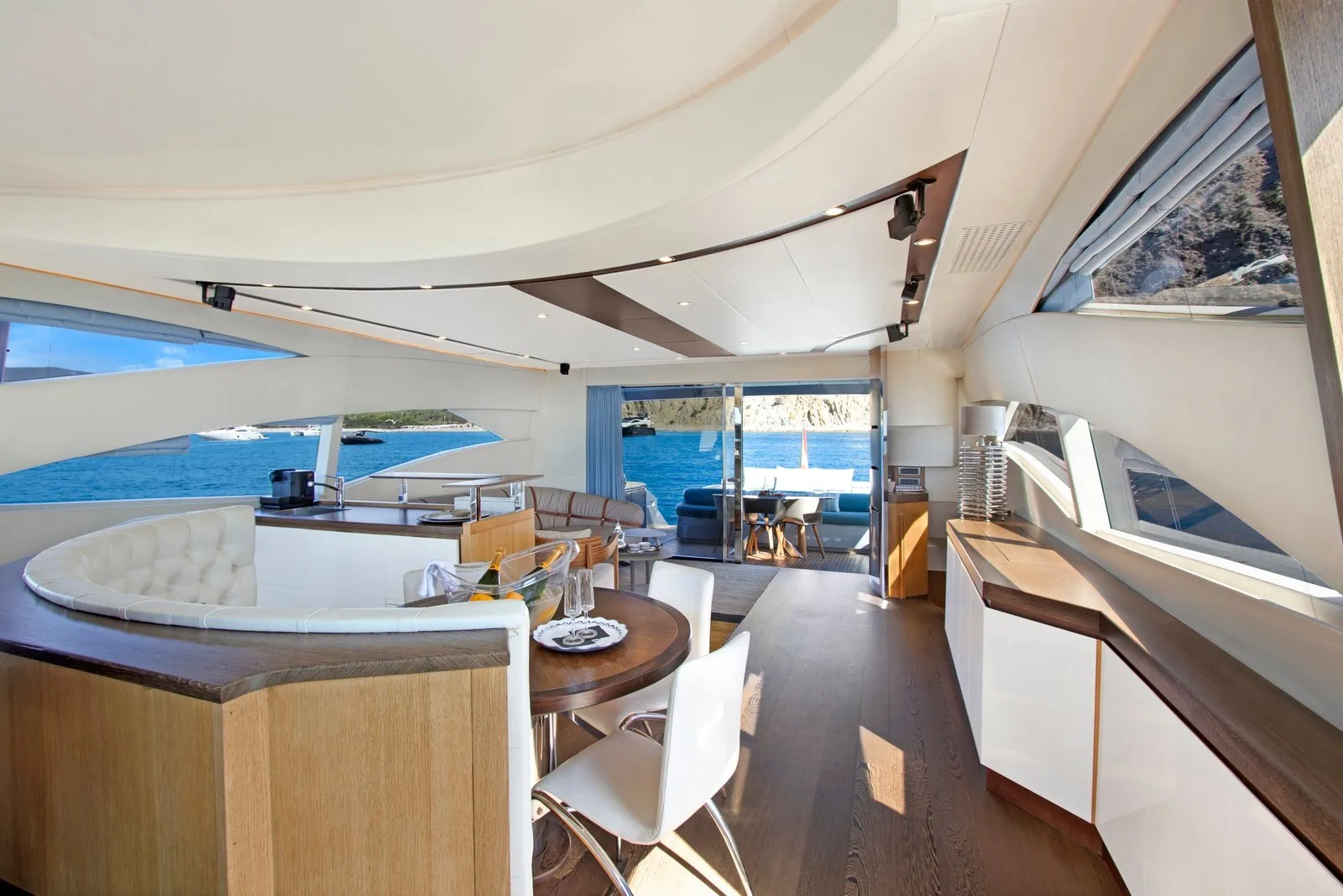 Inspiration 27.42m Pershing motor yacht charter Ibiza photo 16