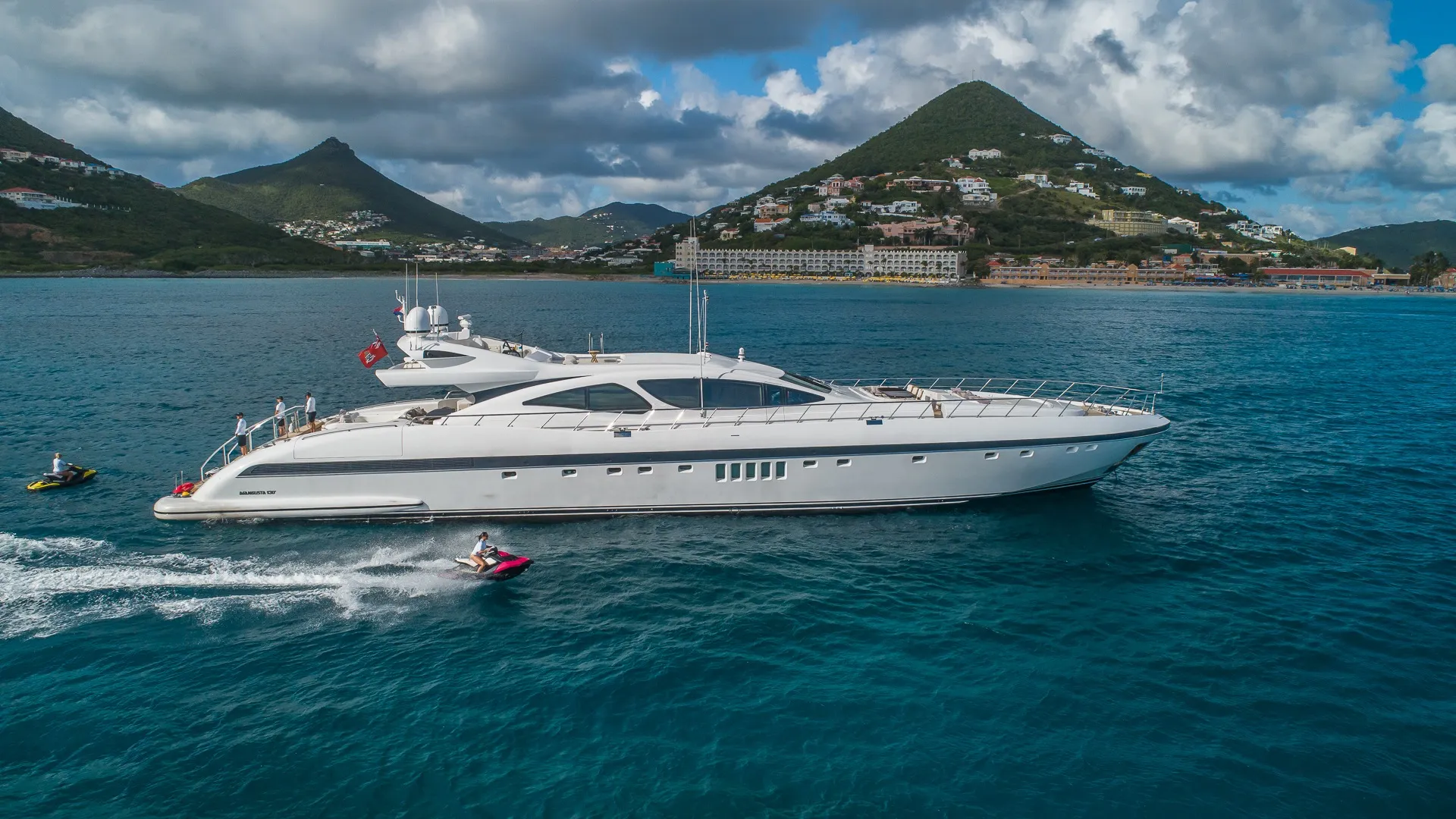Jomar 39.65m Mangusta motor yacht charter French Riviera photo 02