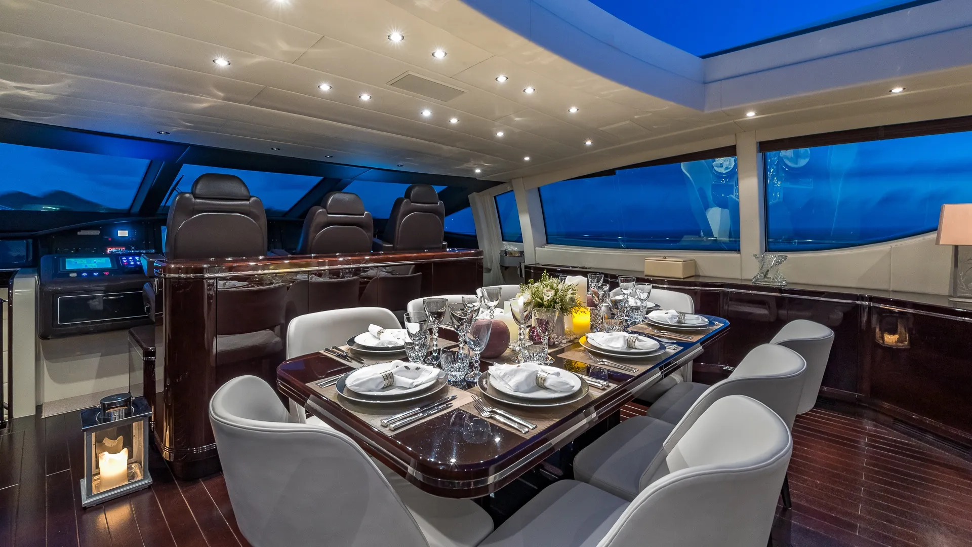 Jomar 39.65m Mangusta motor yacht charter French Riviera photo 09