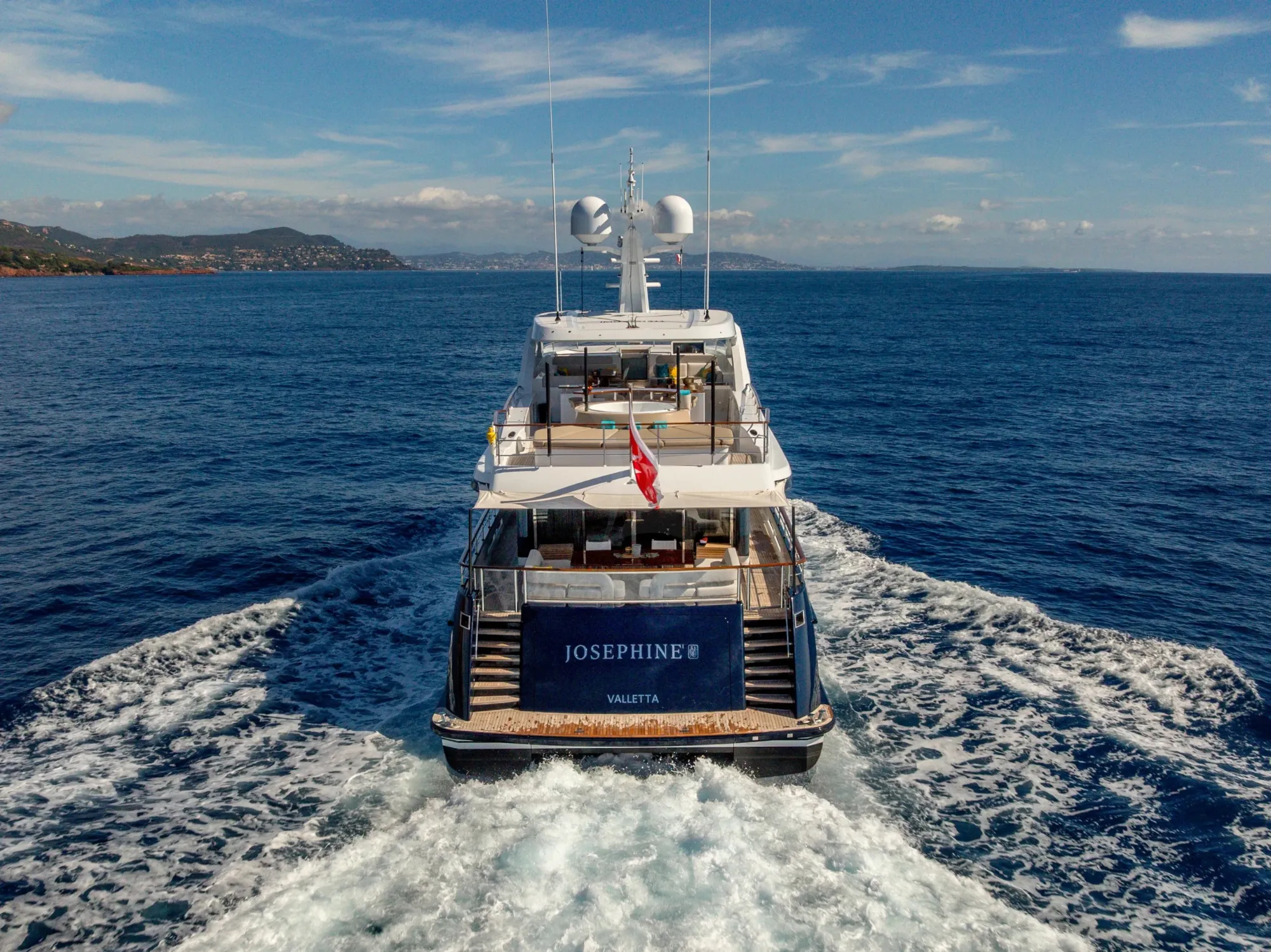 Josephine I 36m Mulder motor yacht charter Mediterranean photo 06