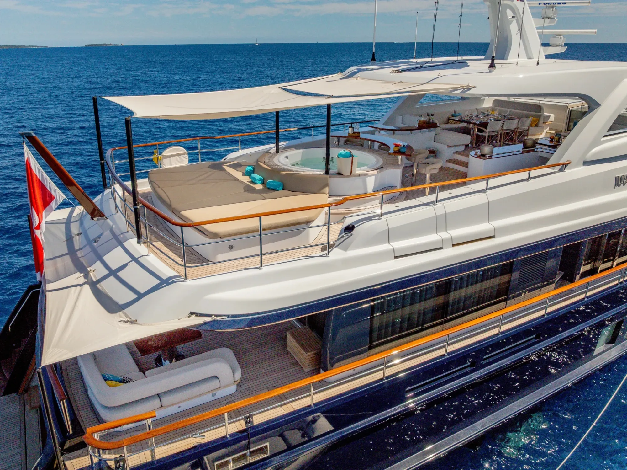 Josephine I 36m Mulder motor yacht charter Mediterranean photo 12