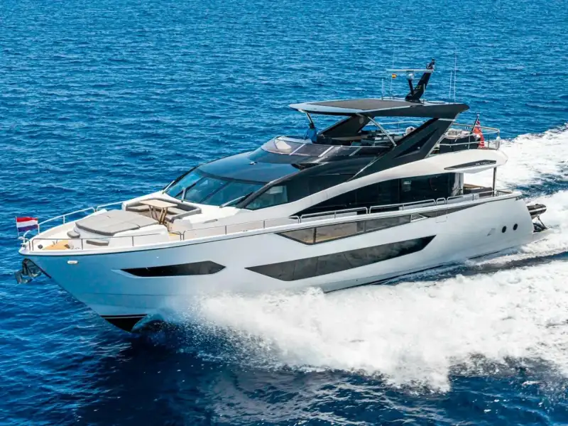 Junior 26.38m Sunseeker motor yacht charter Mallorca photo 01