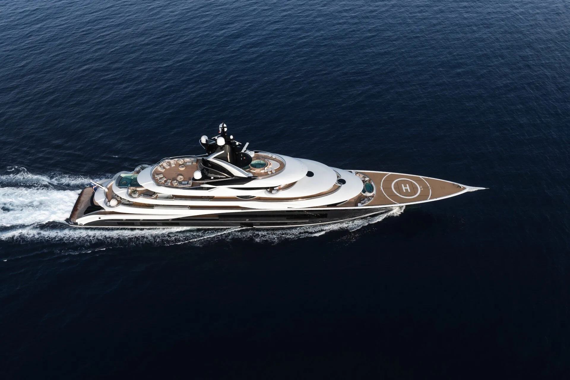 Kismet 122m Lurssen motor yacht charter Mediterranean photo 02
