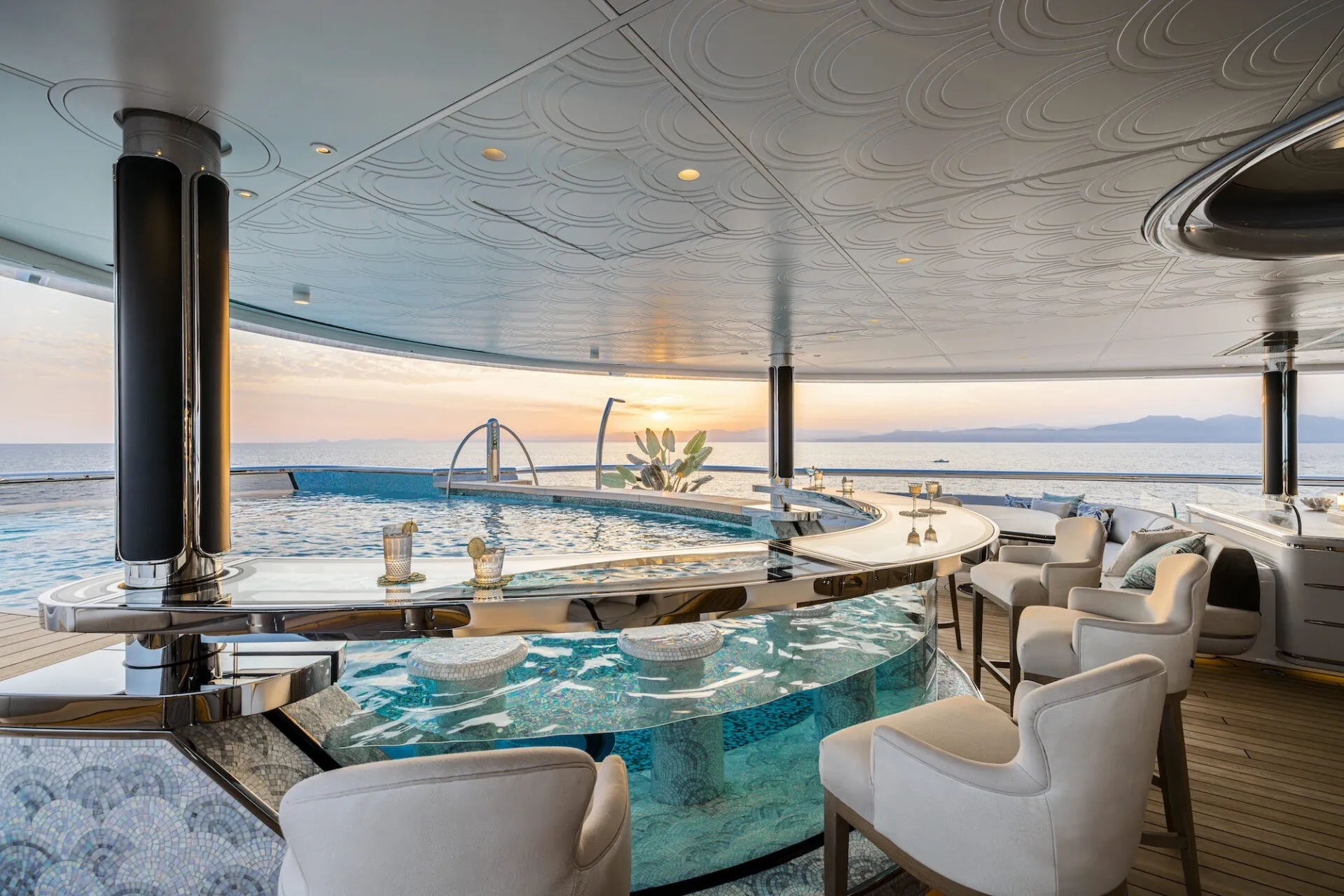 Kismet 122m Lurssen motor yacht charter Mediterranean photo 19