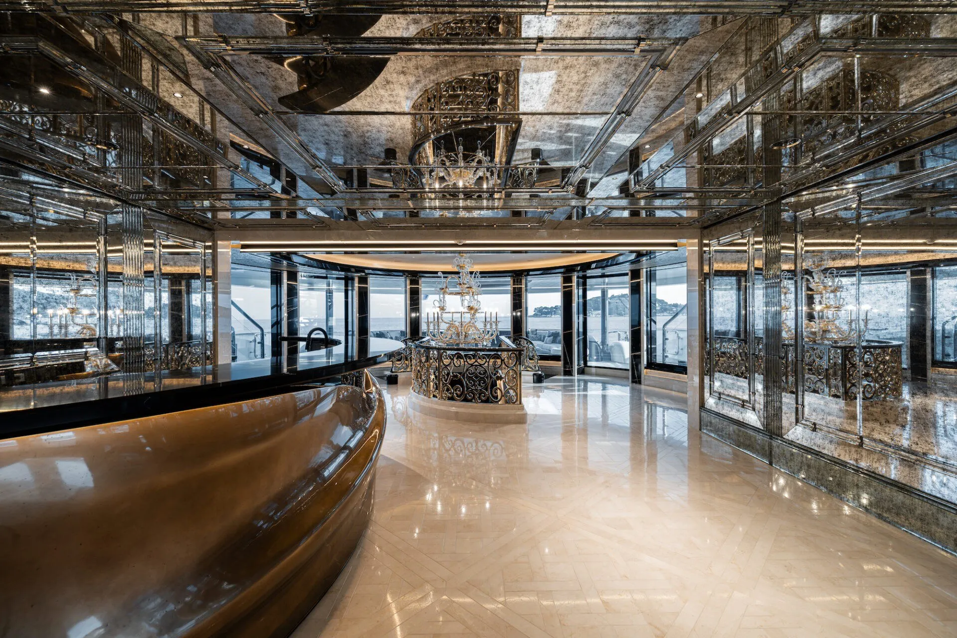 Kismet 122m Lurssen motor yacht charter Mediterranean photo 28