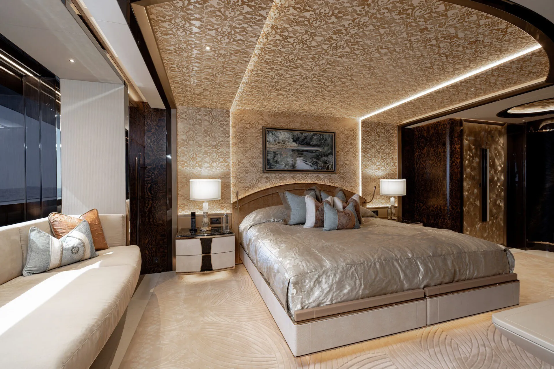 Kismet 122m Lurssen motor yacht charter Mediterranean photo 41