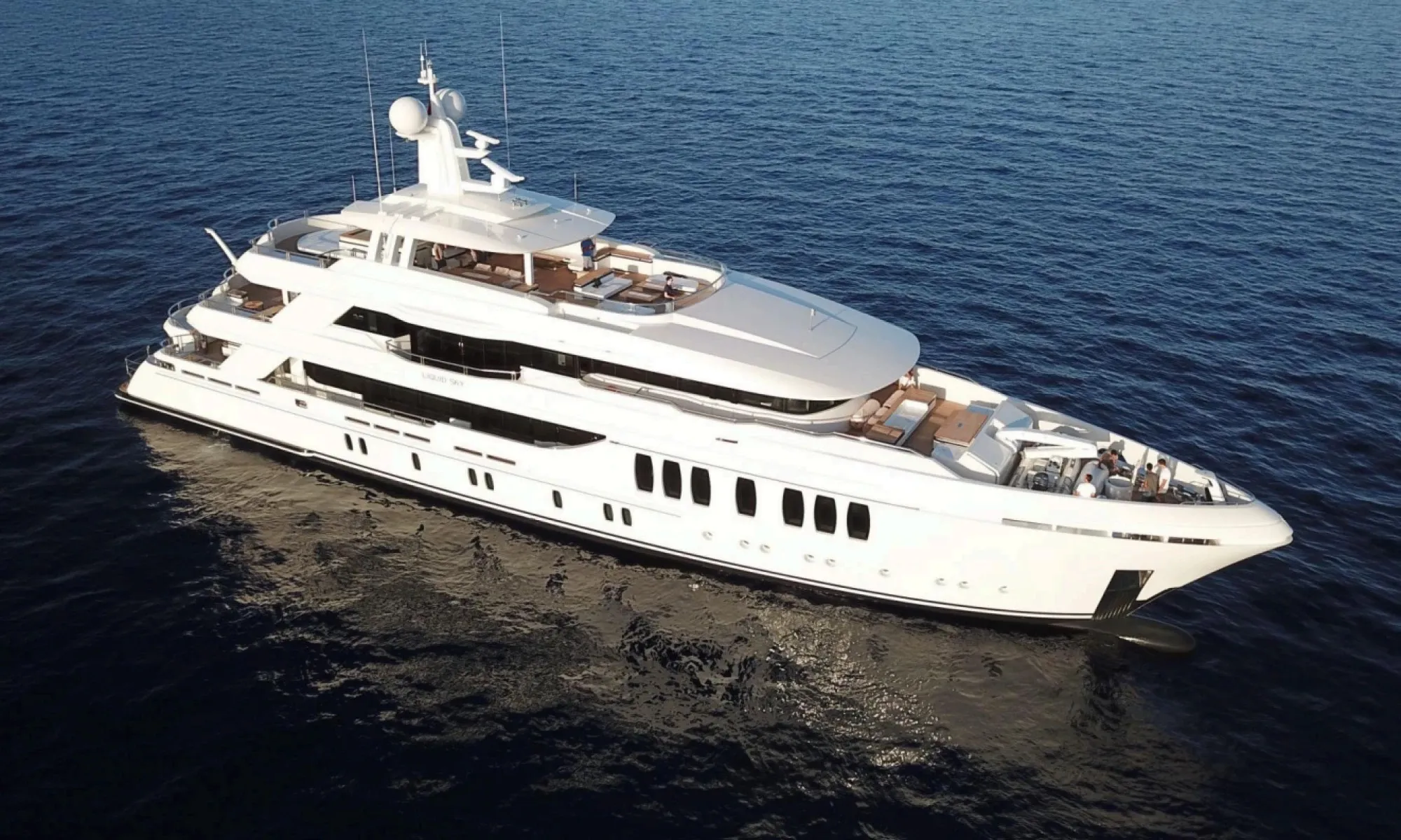 Liquid Sky 47m CMB Yachts motor yacht charter French Riviera photo 06