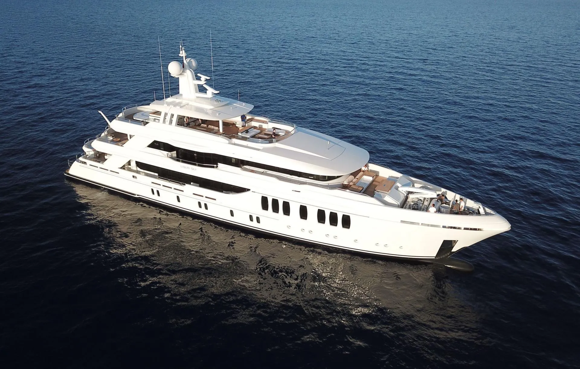 Liquid Sky 47m CMB Yachts motor yacht charter French Riviera photo 07