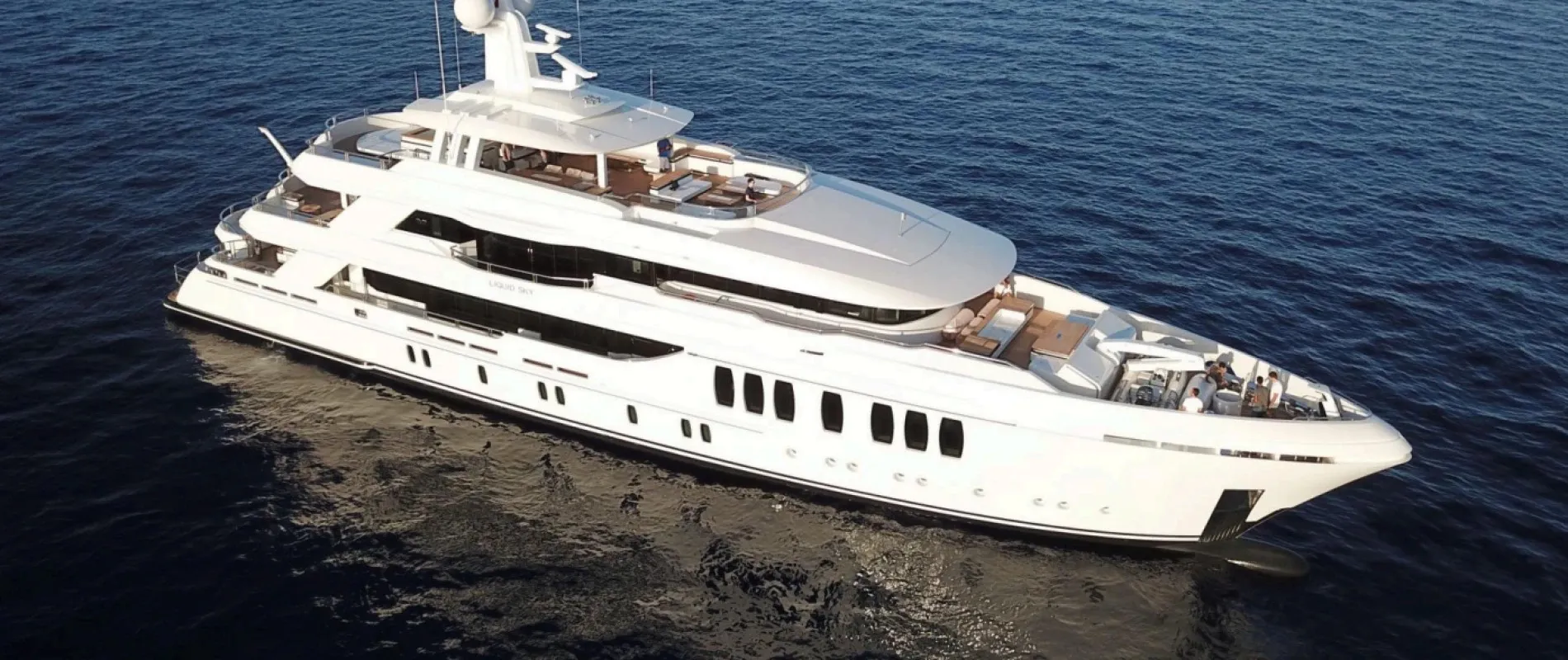Liquid Sky 47m CMB Yachts motor yacht charter French Riviera photo 15