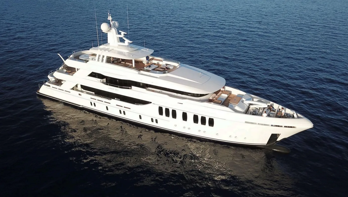 Liquid Sky 47m CMB Yachts motor yacht charter French Riviera photo 16