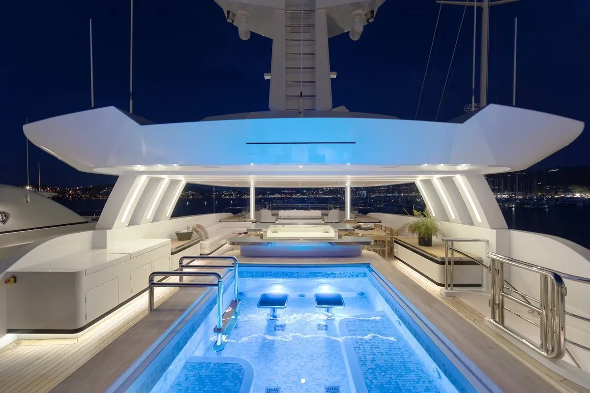 Liquid Sky 47m CMB Yachts motor yacht charter French Riviera photo 30