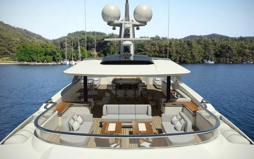Liquid Sky 47m CMB Yachts motor yacht charter French Riviera photo 38