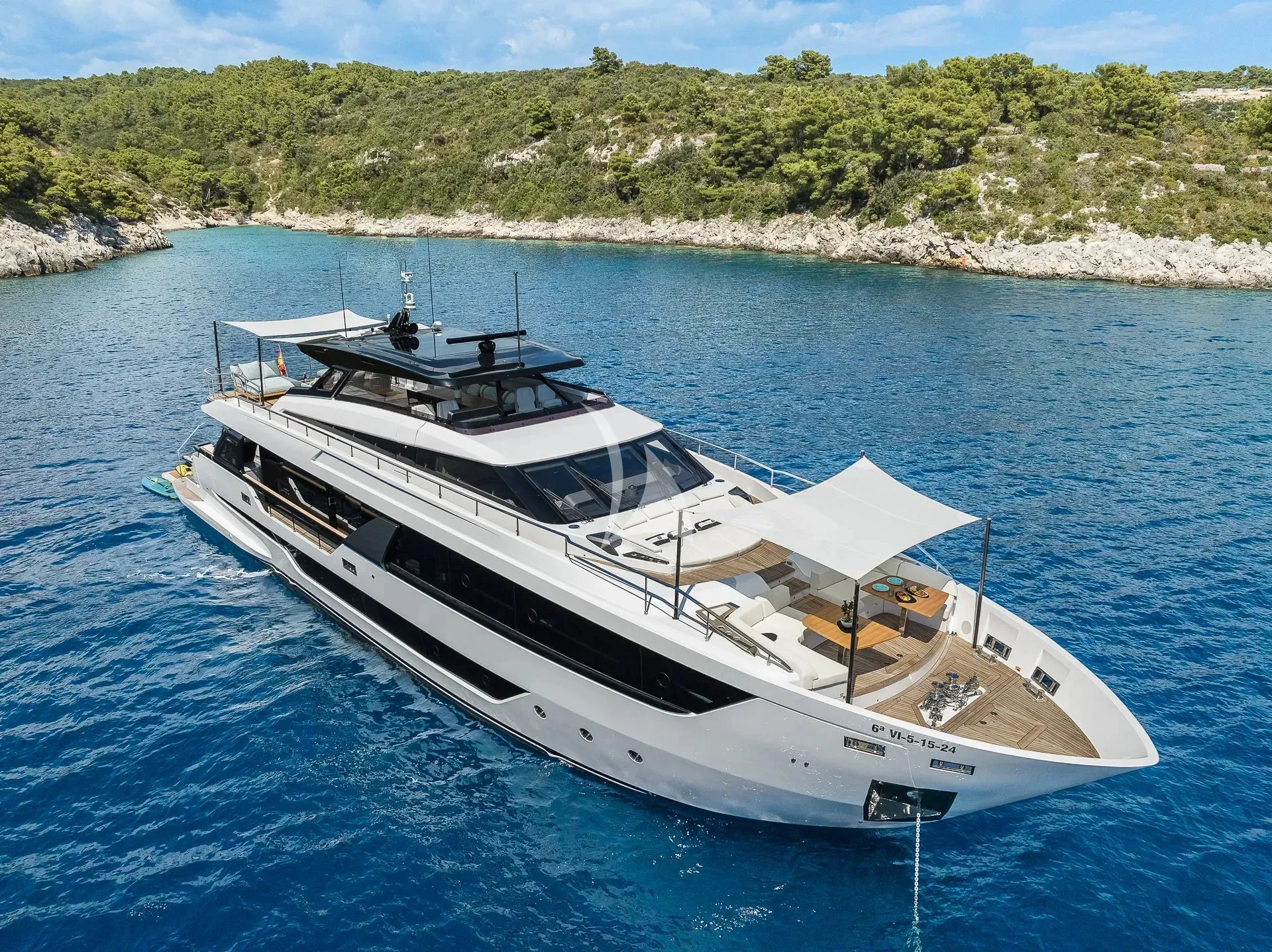 Nailu + 30.13m Ferretti Yachts motor yacht charter Mallorca photo 03