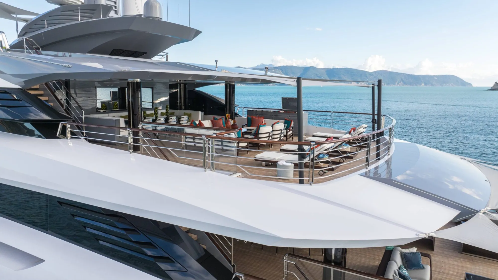 Polestar 70m Rossinavi motor yacht charter French Riviera photo 09