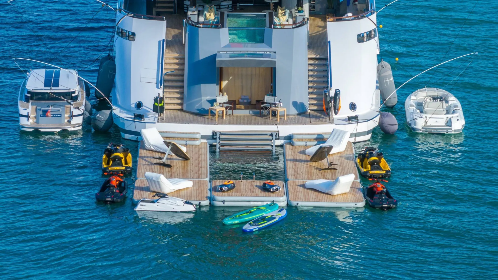 Polestar 70m Rossinavi motor yacht charter French Riviera photo 11