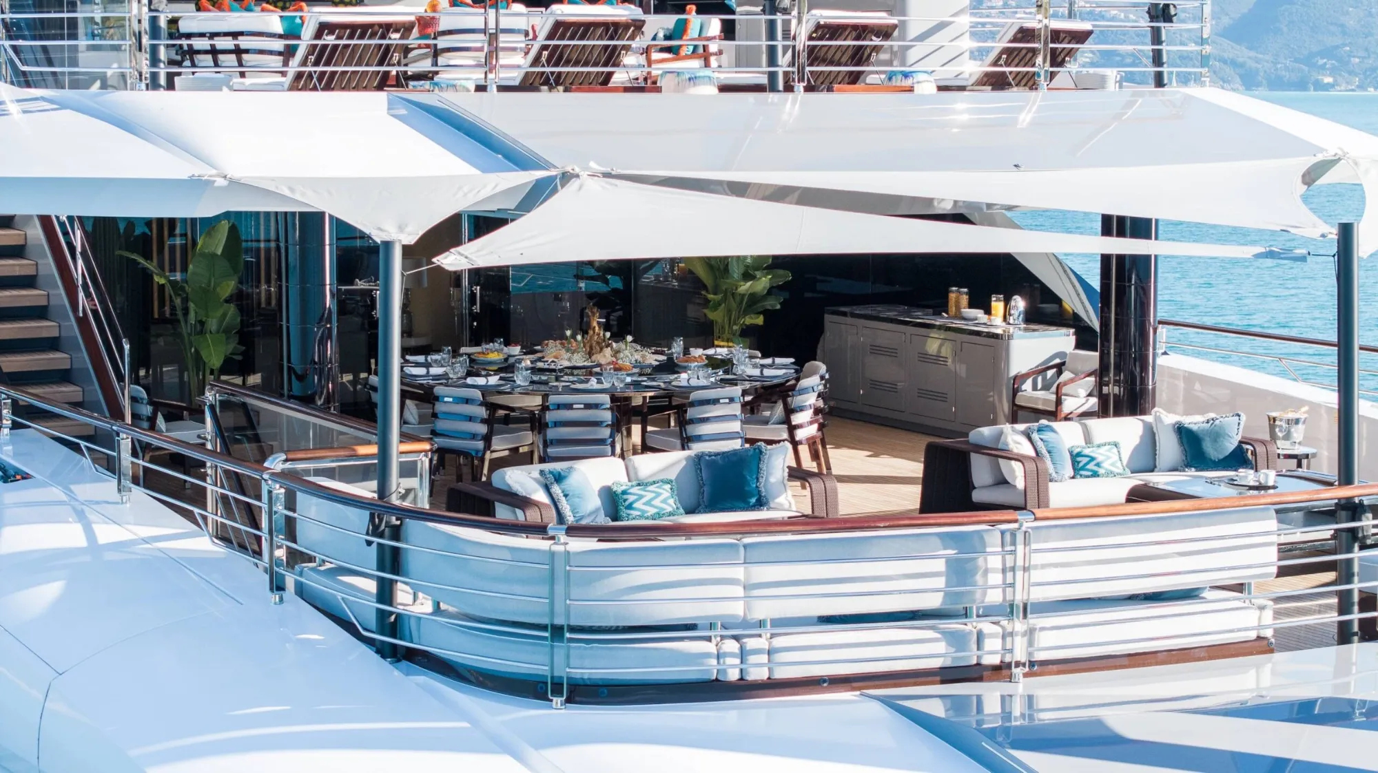 Polestar 70m Rossinavi motor yacht charter French Riviera photo 21