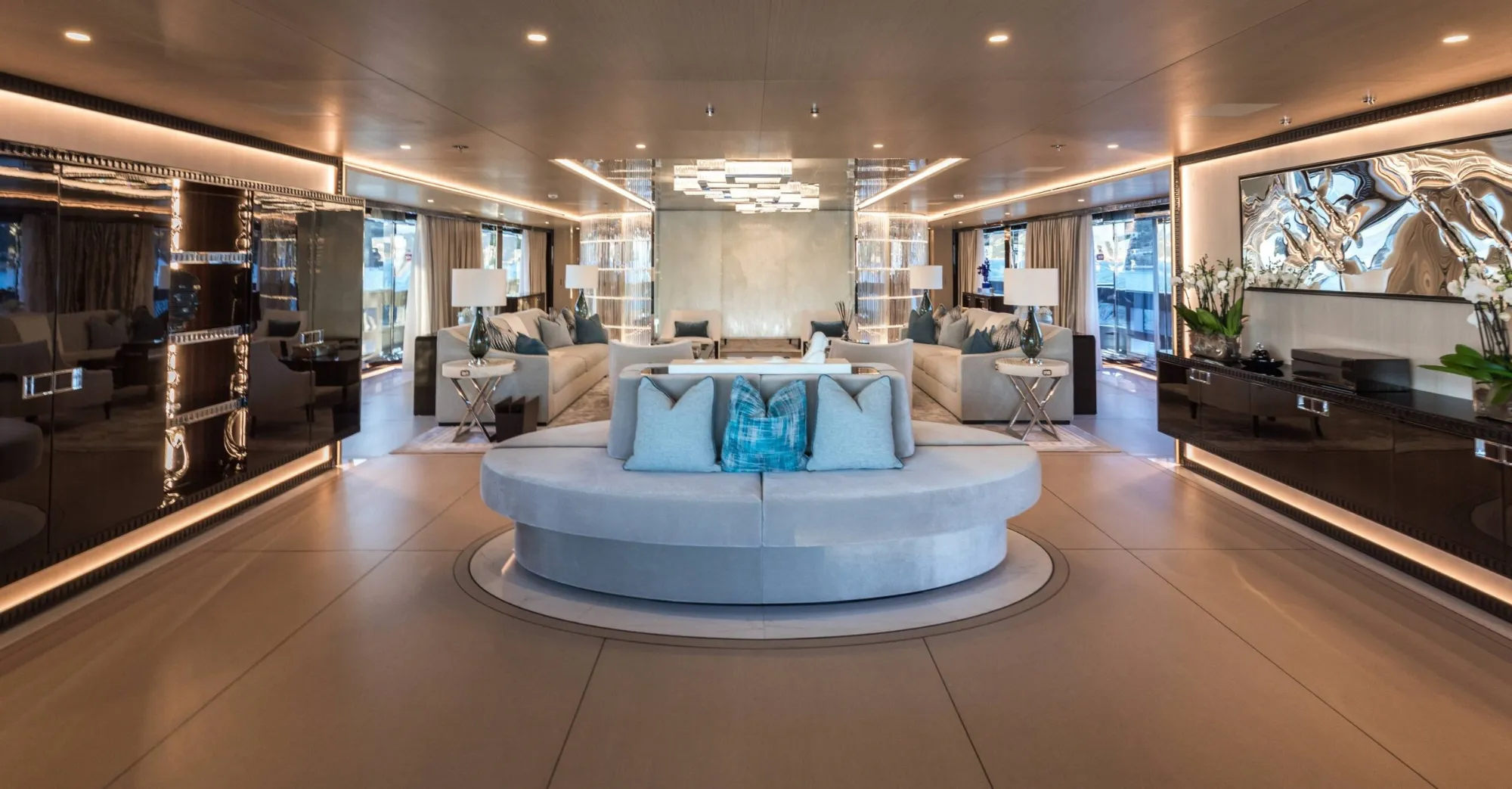Polestar 70m Rossinavi motor yacht charter French Riviera photo 25