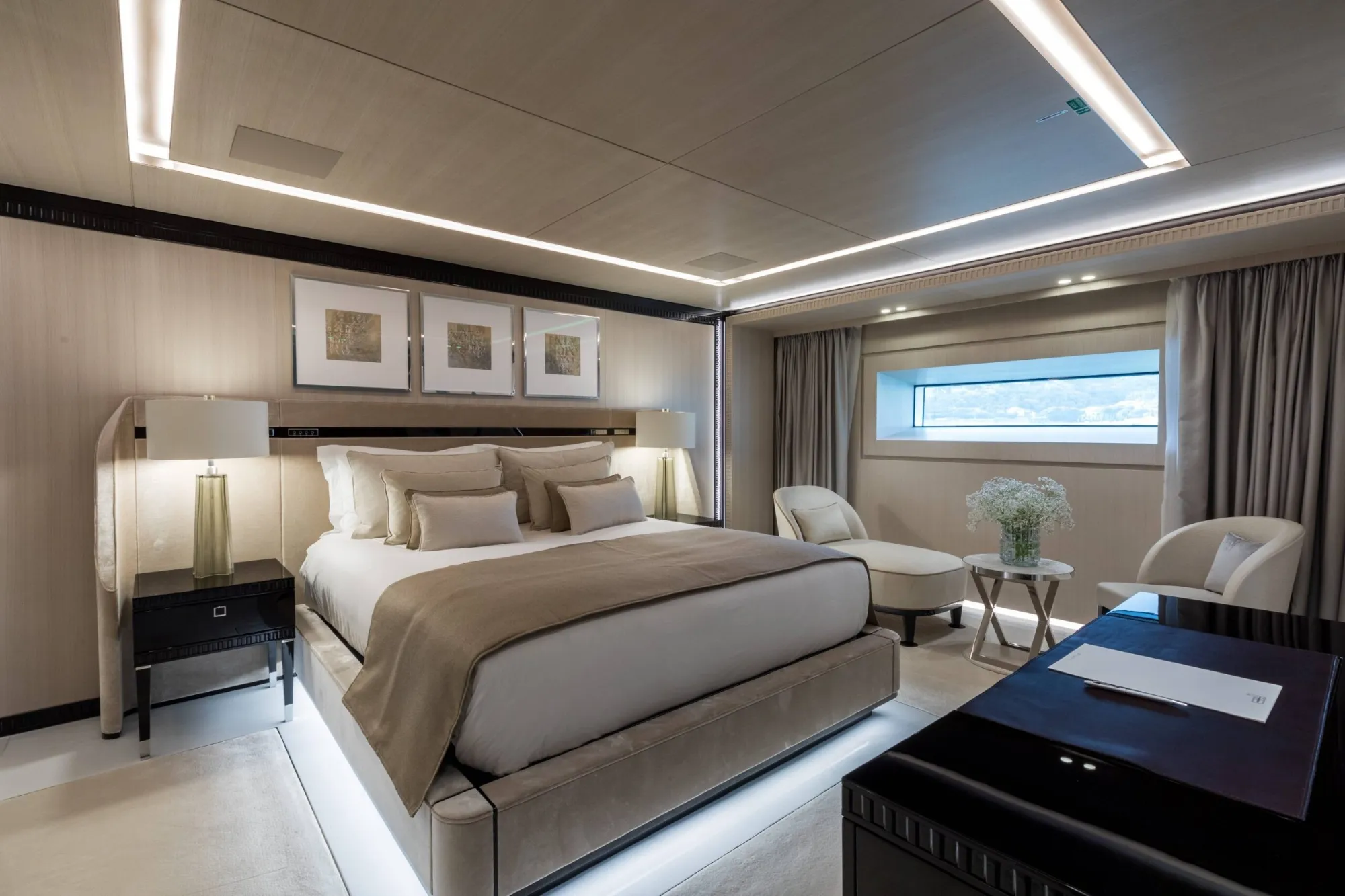 Polestar 70m Rossinavi motor yacht charter French Riviera photo 39