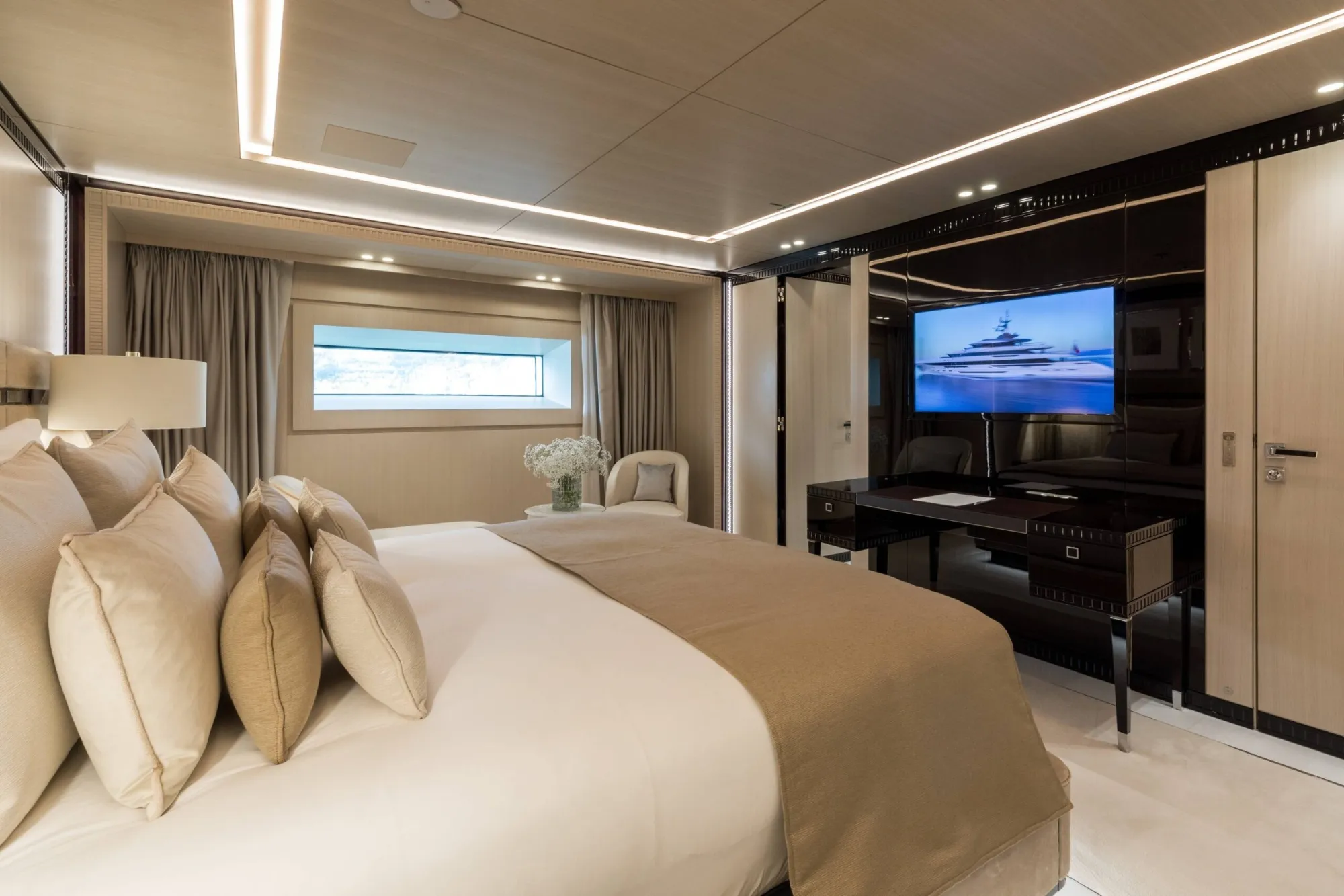 Polestar 70m Rossinavi motor yacht charter French Riviera photo 40