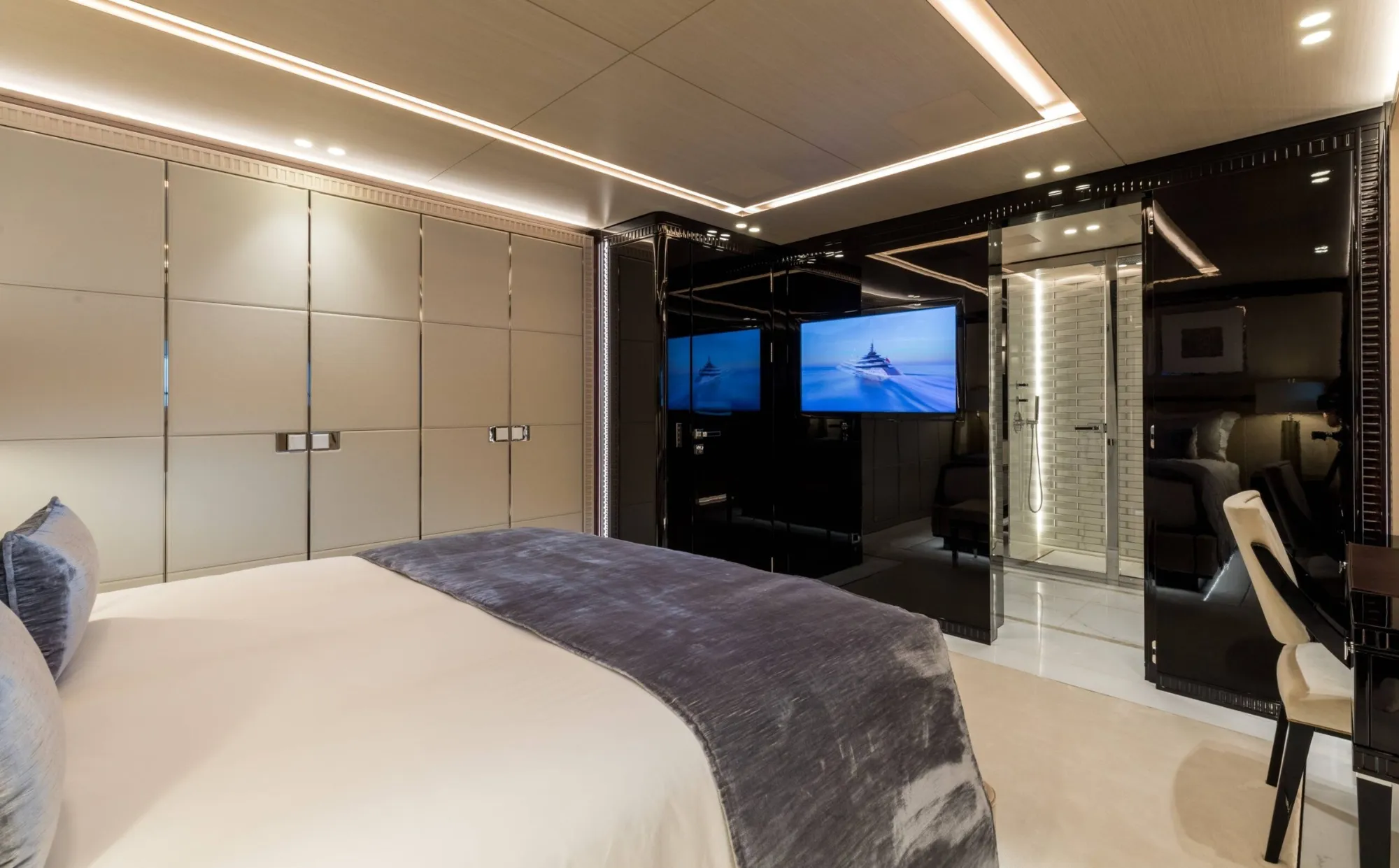 Polestar 70m Rossinavi motor yacht charter French Riviera photo 45