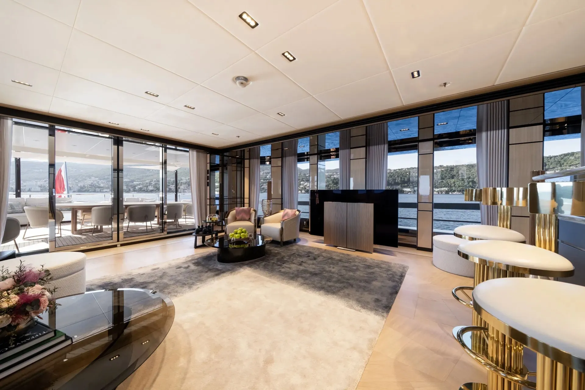 Reliance 55m Heesen motor yacht charter French Riviera photo 21