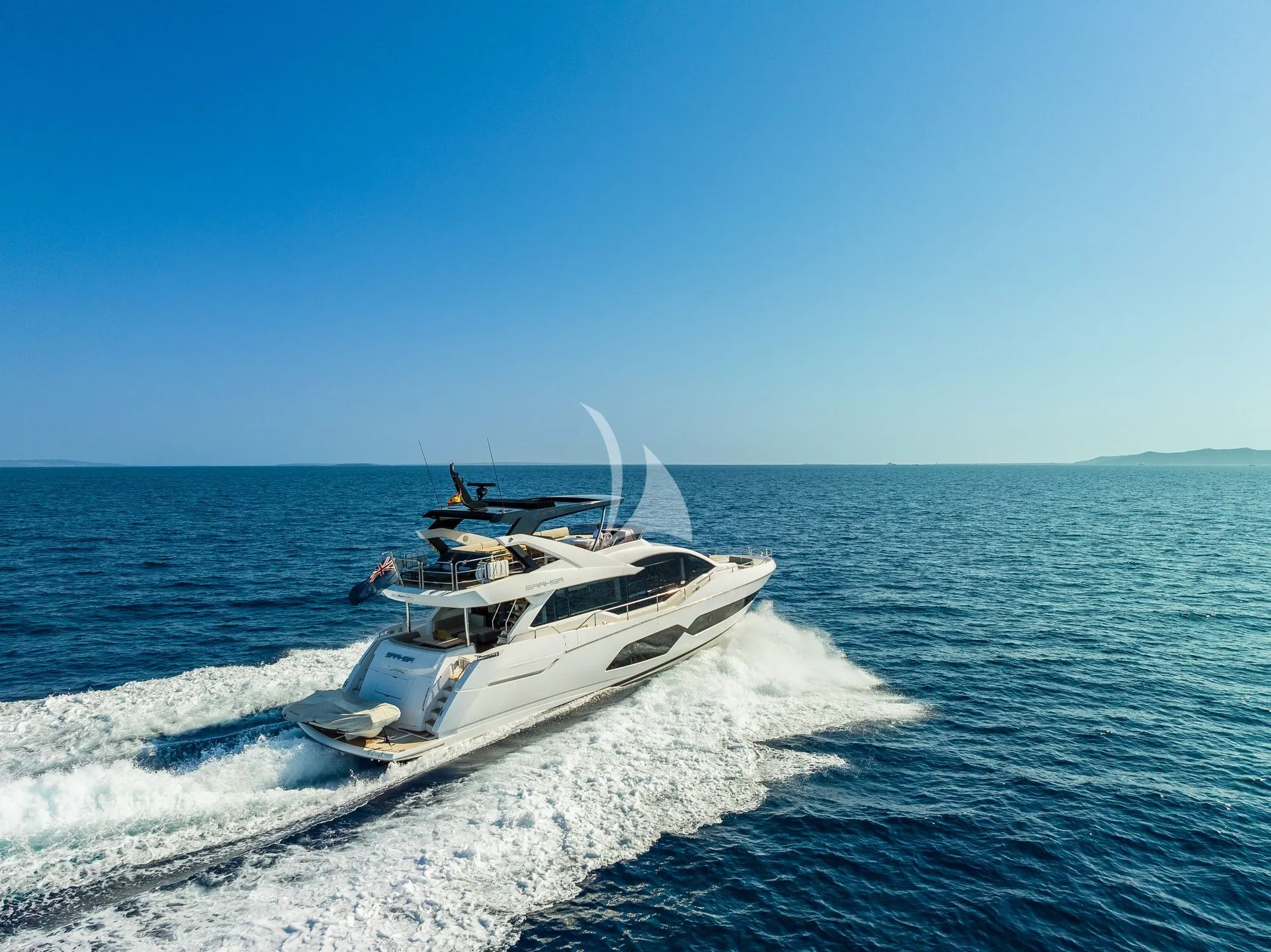 Saahsa 23.6m Sunseeker motor yacht charter Ibiza photo 06