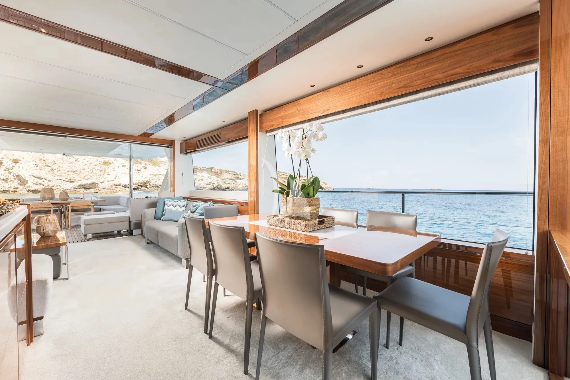 Saahsa 23.6m Sunseeker motor yacht charter Ibiza photo 25