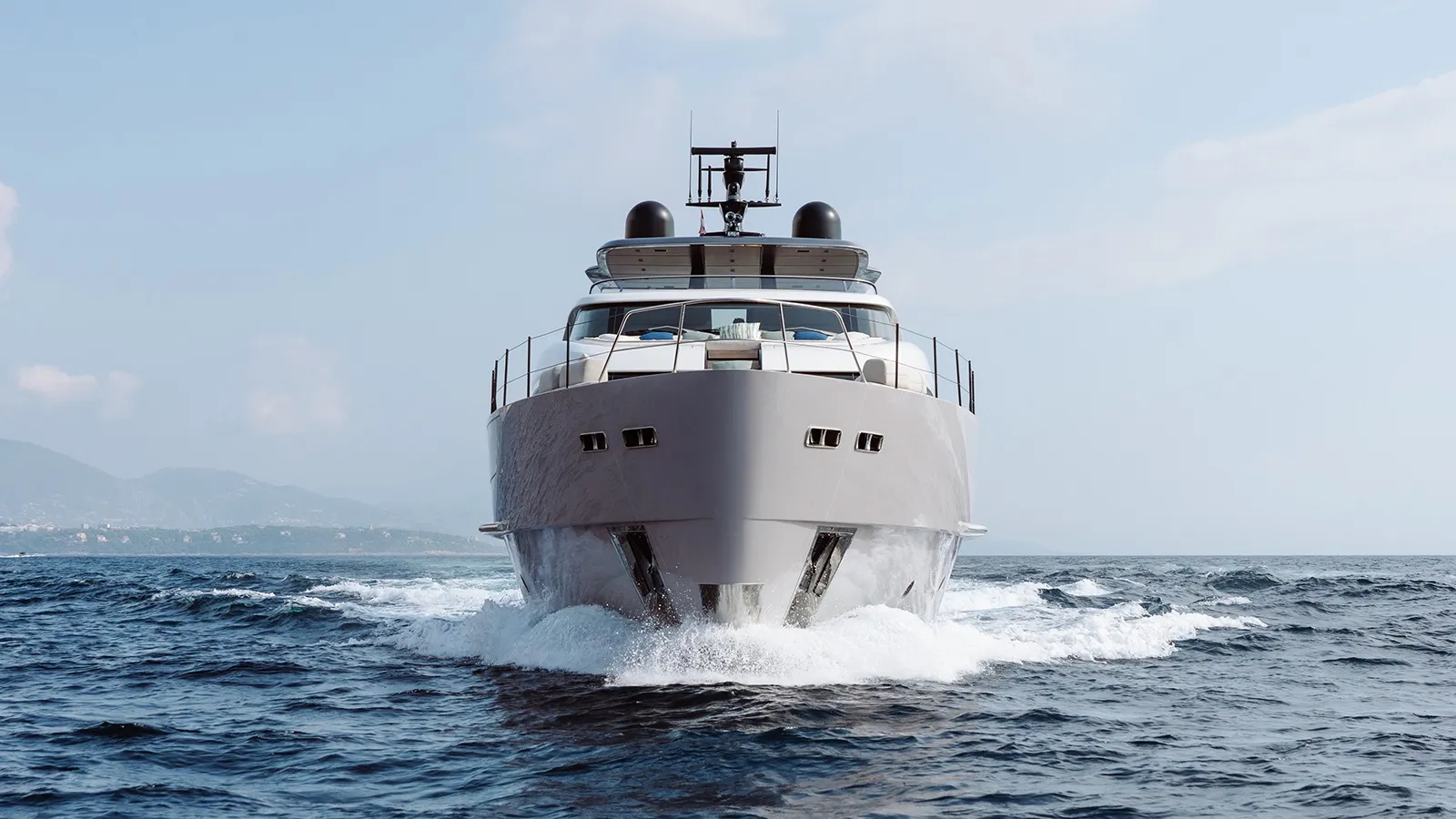 Sal 27.3m Sanlorenzo motor yacht charter Mediterranean photo 05