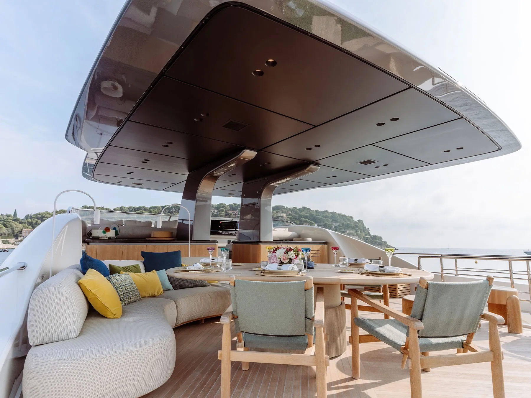Sal 27.3m Sanlorenzo motor yacht charter Mediterranean photo 07