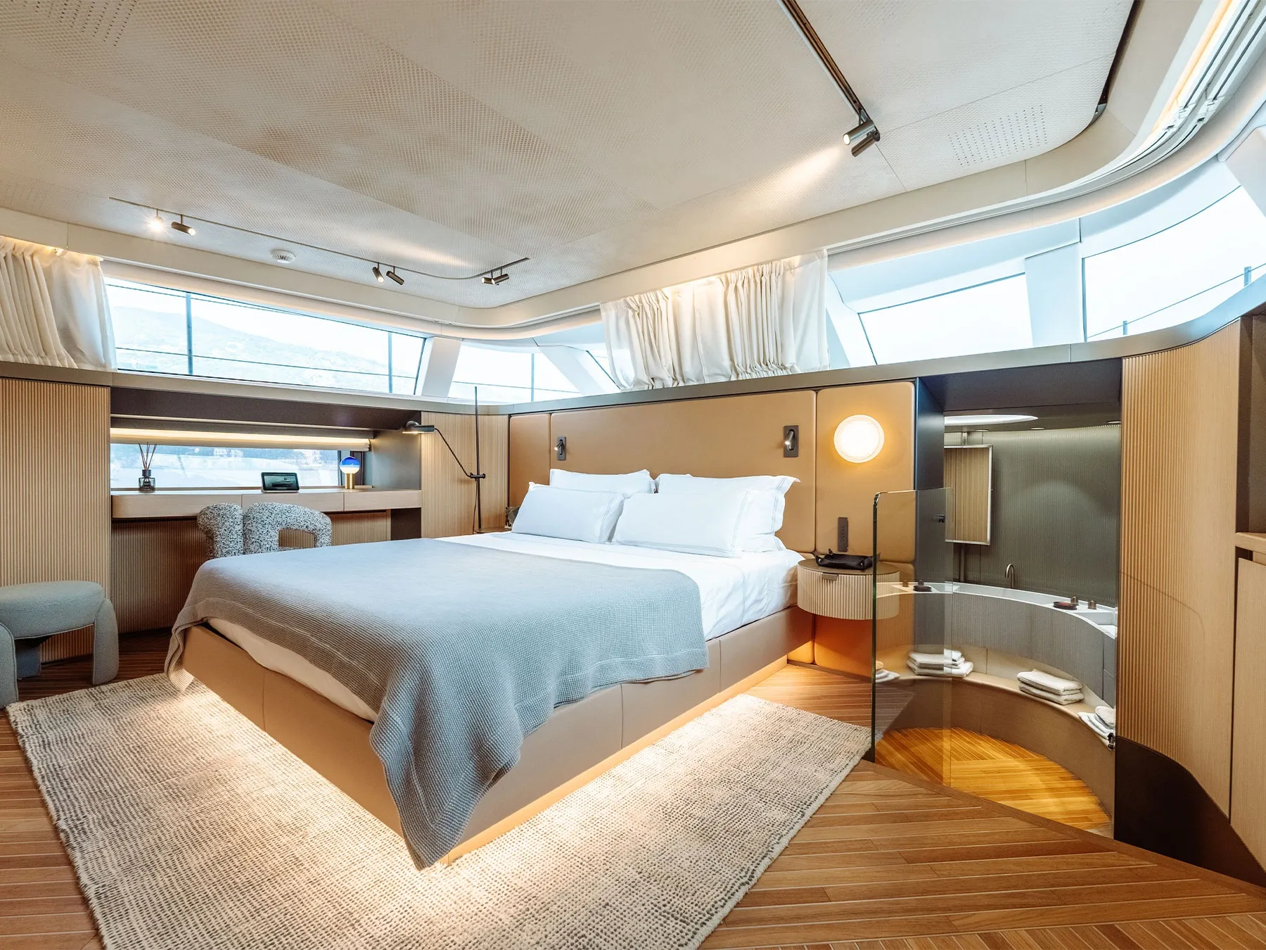 Sal 27.3m Sanlorenzo motor yacht charter Mediterranean photo 11