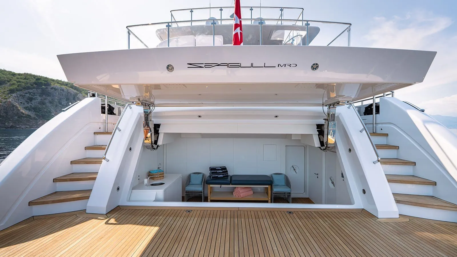Seagull MRD 49.9m Benetti motor yacht charter Mediterranean photo 09