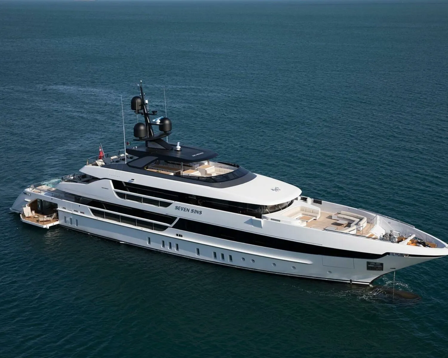 Seven Sins 52m Sanlorenzo motor yacht charter Mediterranean photo 07