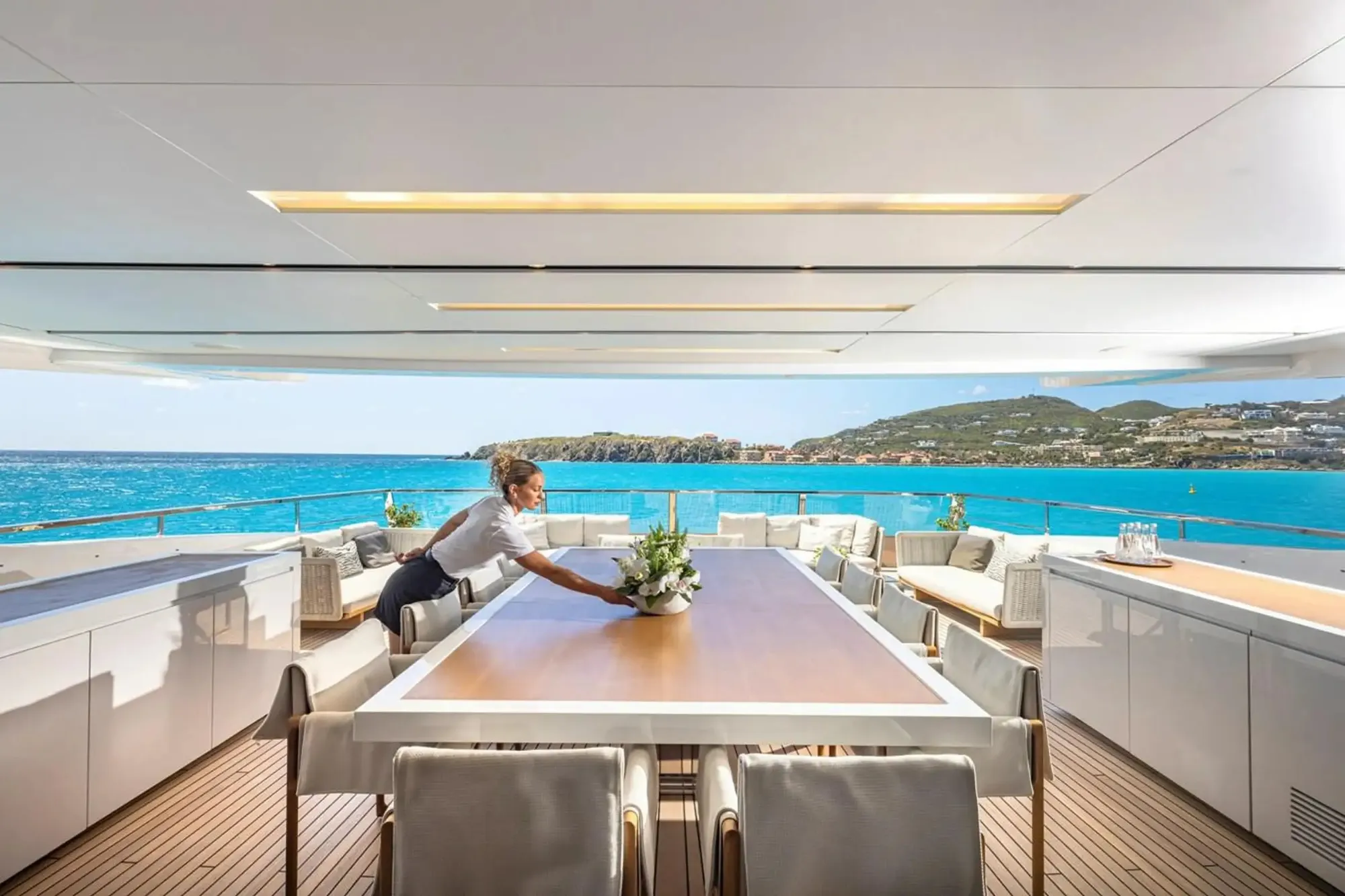 Seven Sins 52m Sanlorenzo motor yacht charter Mediterranean photo 27