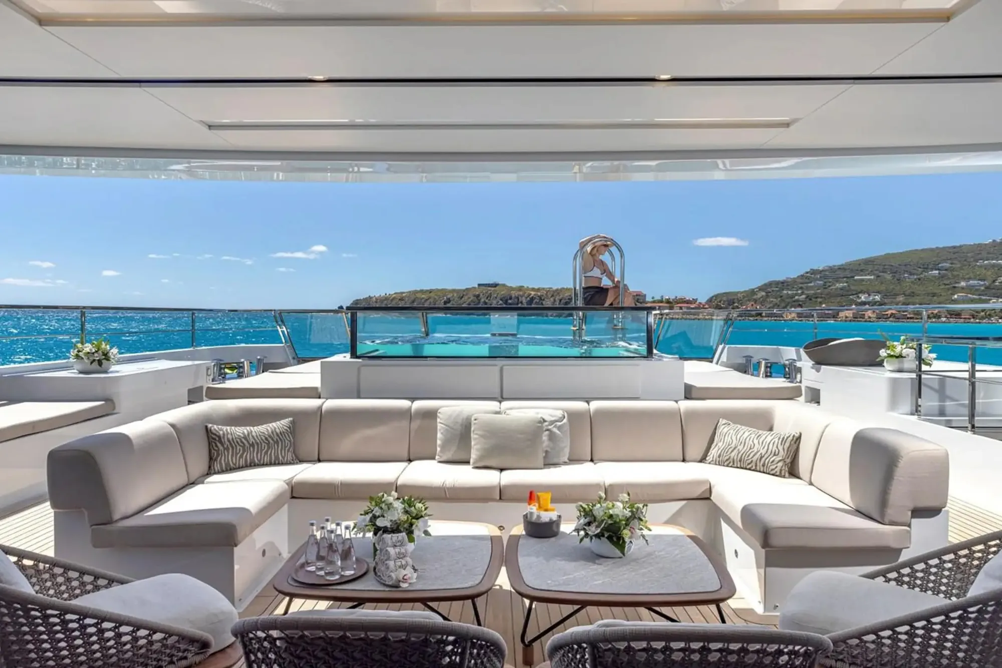 Seven Sins 52m Sanlorenzo motor yacht charter Mediterranean photo 29