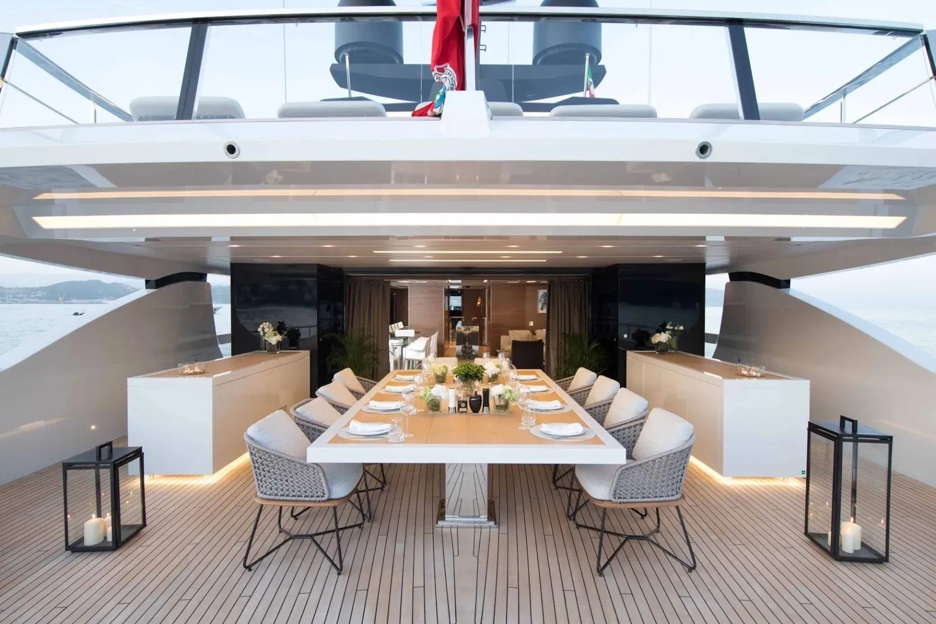 Seven Sins 52m Sanlorenzo motor yacht charter Mediterranean photo 33