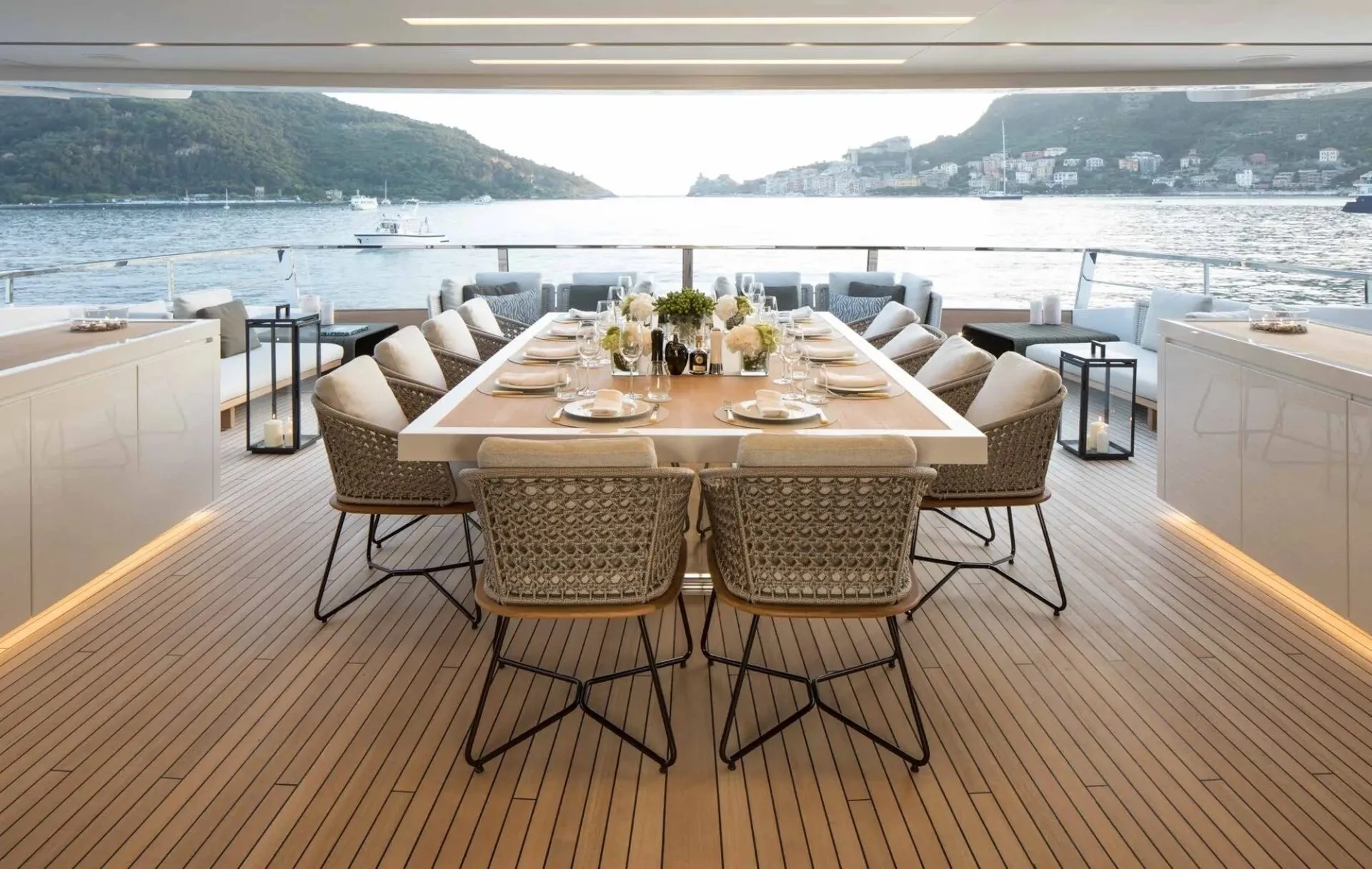 Seven Sins 52m Sanlorenzo motor yacht charter Mediterranean photo 35