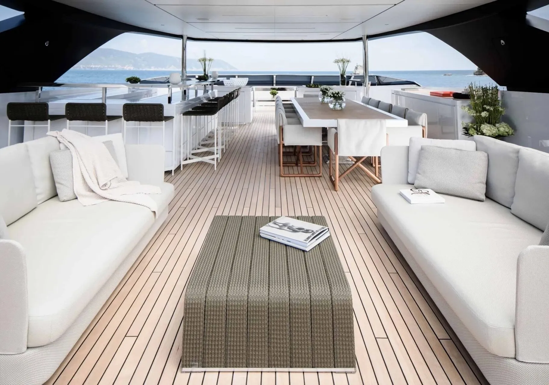 Seven Sins 52m Sanlorenzo motor yacht charter Mediterranean photo 36
