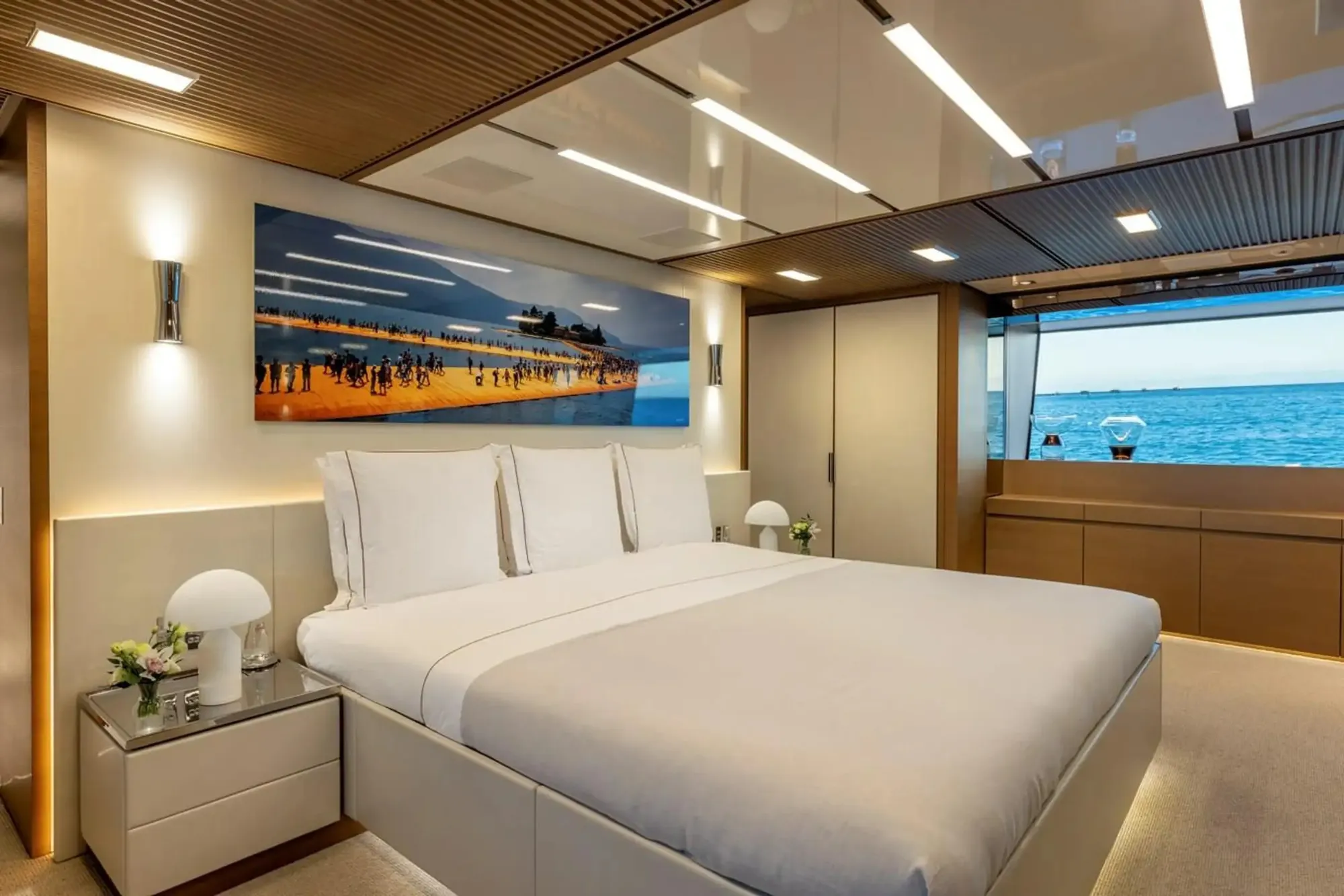 Seven Sins 52m Sanlorenzo motor yacht charter Mediterranean photo 56